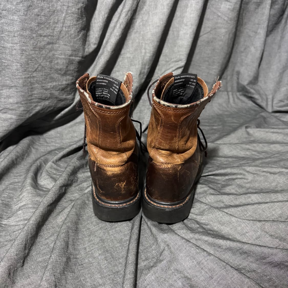 Men's Cascade 8" Lace Up Work Boots 상품이미지5