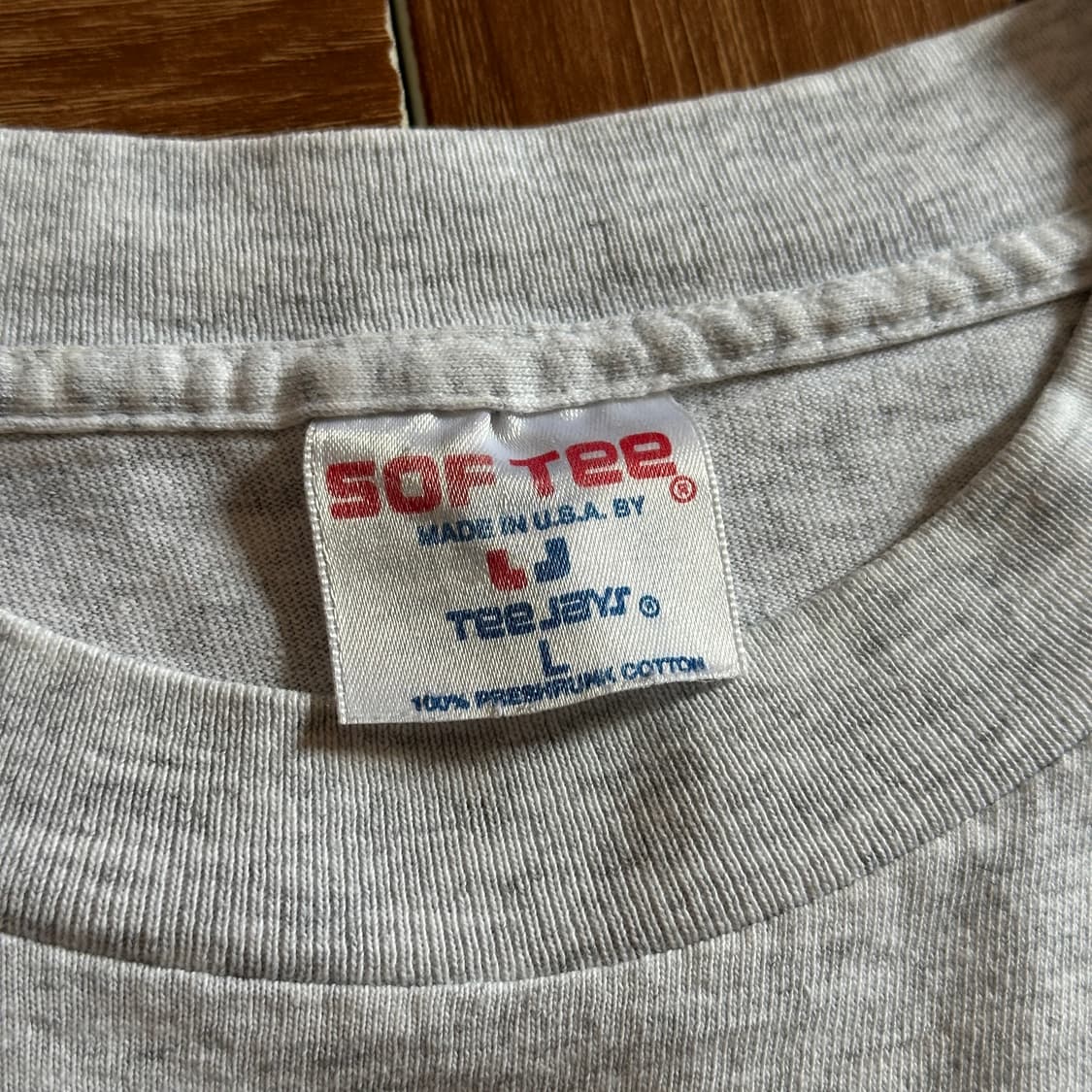 90’s Sof Tee usa made cotton 1/2 tee 상품이미지8