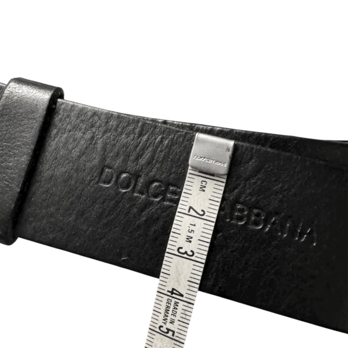 돌체앤가바나 D&G 블랙 통가죽 벨트 상품이미지4