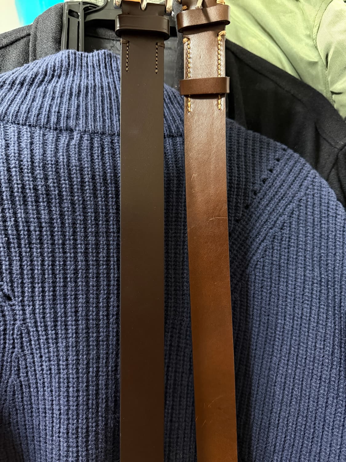 자라 유니클로 남자 벨트 허리 32 상품이미지2