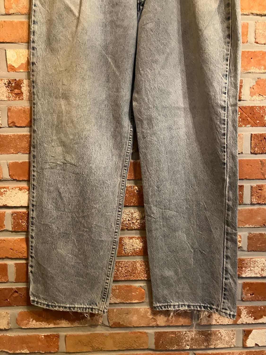 90s USA 빈티지 리바이스 실버탭 루즈핏 데님 팬츠 상품이미지4