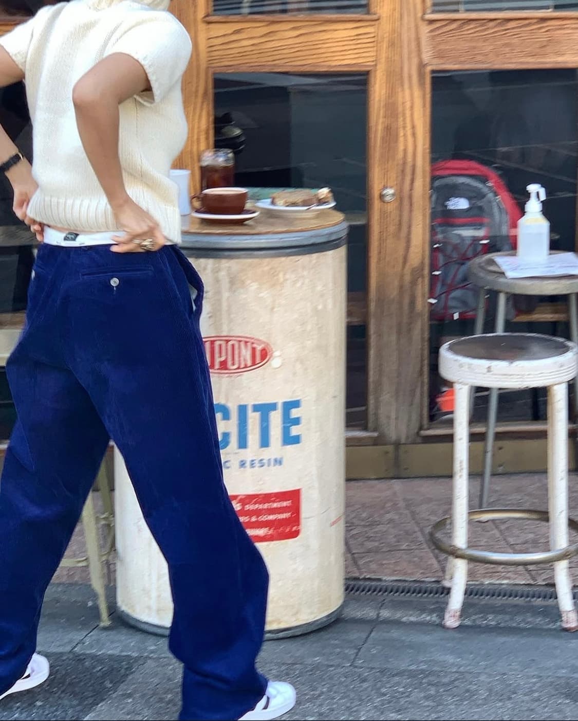 더바넷 Furrow Coduroy Pants_Blue 상품이미지3