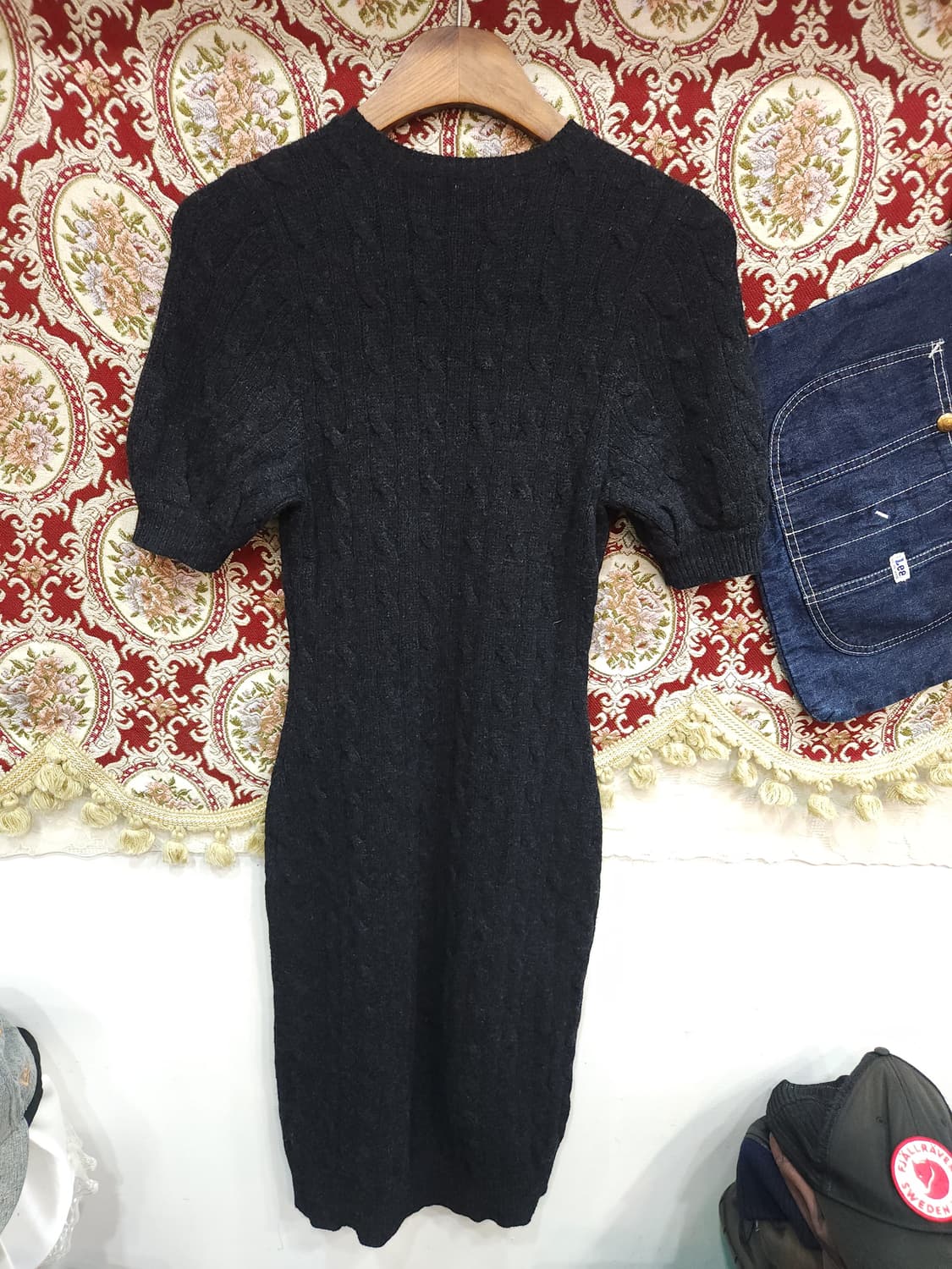 폴로 랄프로렌 00s 캐시미어 울 꽈배기 반팔 원피스
​ 상품이미지8