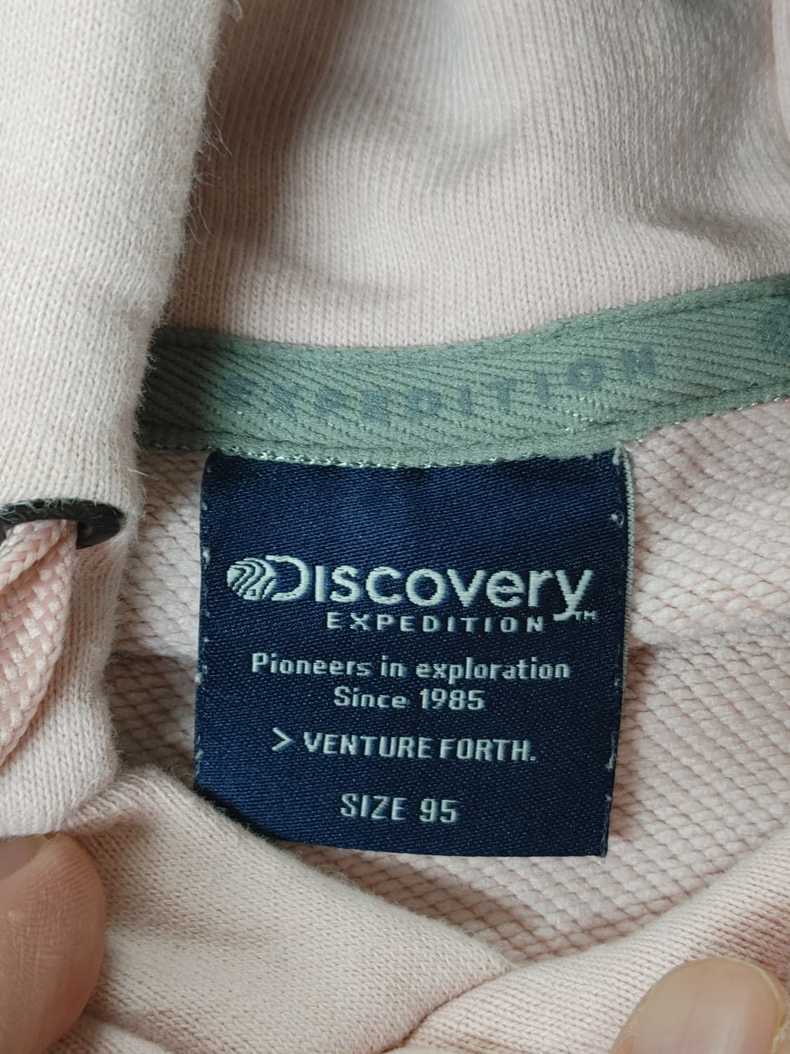Discovery 디스커버리 여성 연핑크 후드티 상품이미지9