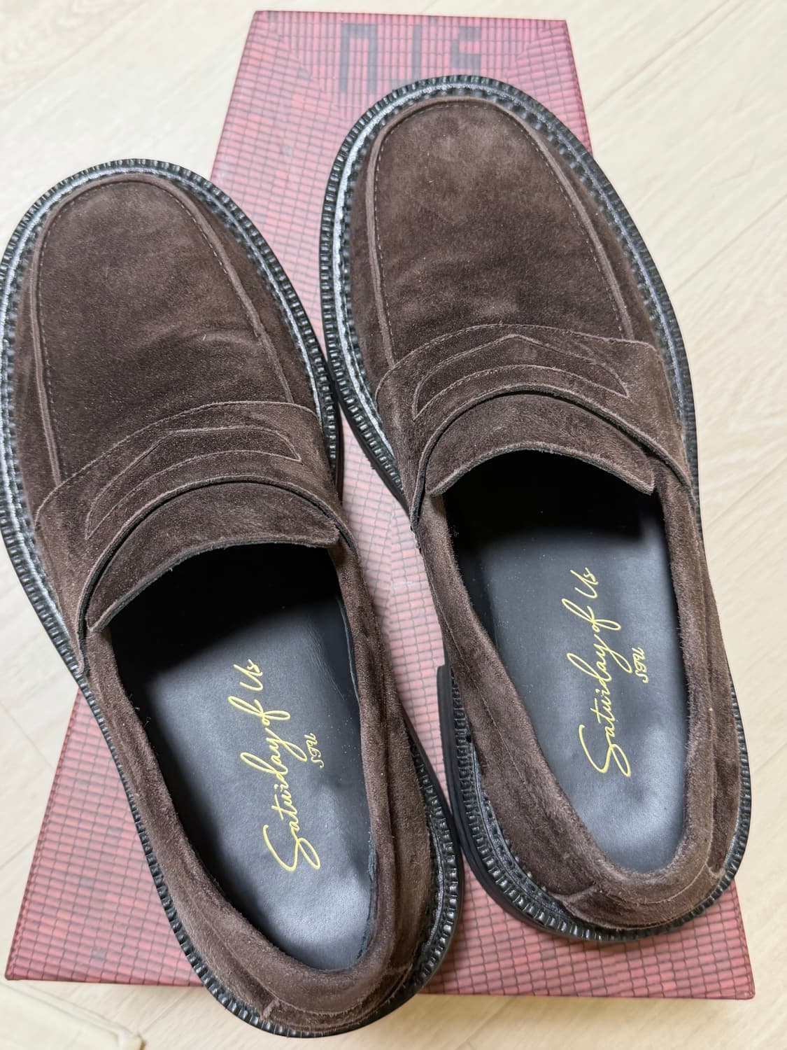 Stu 스웨이드 페니 로퍼 41사이즈 상품이미지3