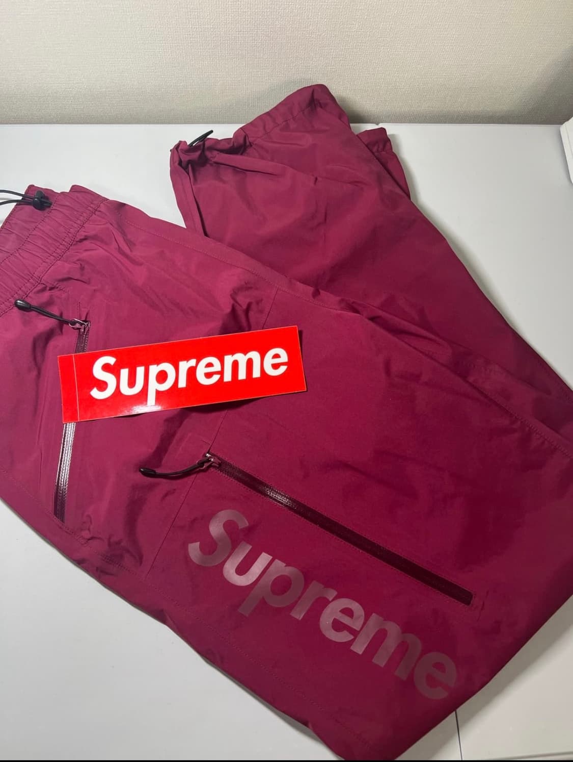 21ss 슈프림 고어텍스 팩라이트 다크레드 상품이미지1