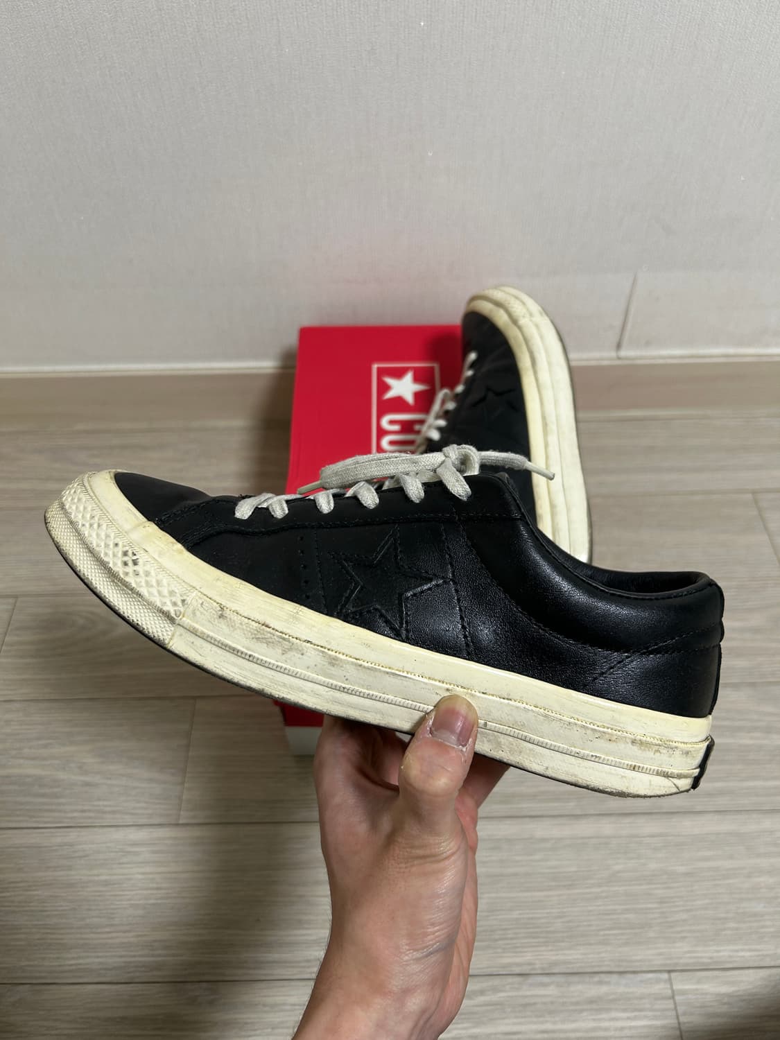 컨버스 원스타 레더 혁오 상품이미지1