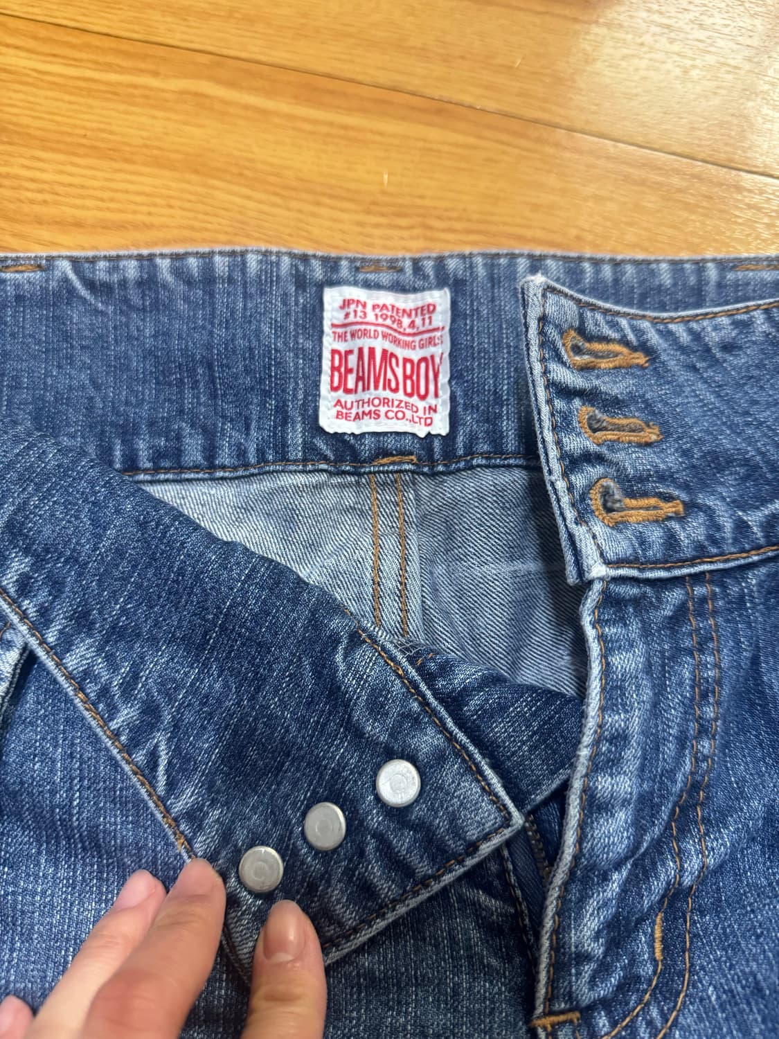 빔즈보이 데님팬츠 상품이미지2