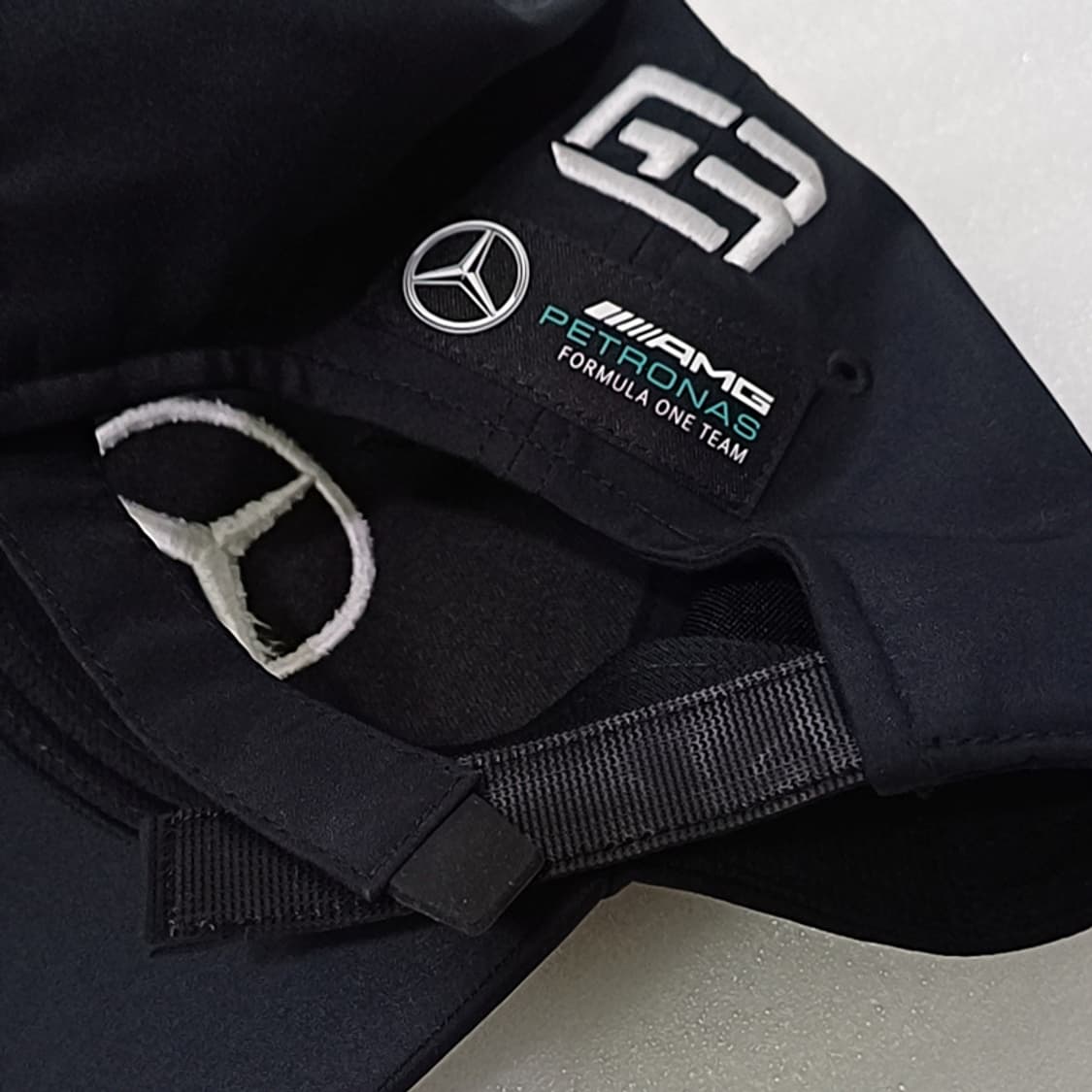 벤츠 AMG 페트로나스 F1 팀 캡 볼캡 모자 블랙 거의새것 사랑봉봉 상품이미지6