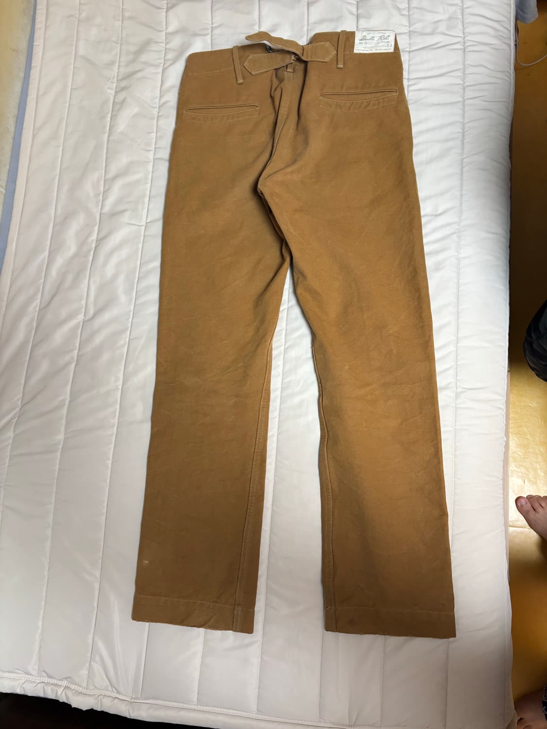Rrl 더블알엘 신치백 캔버스 워크팬츠 31x30 상품이미지5