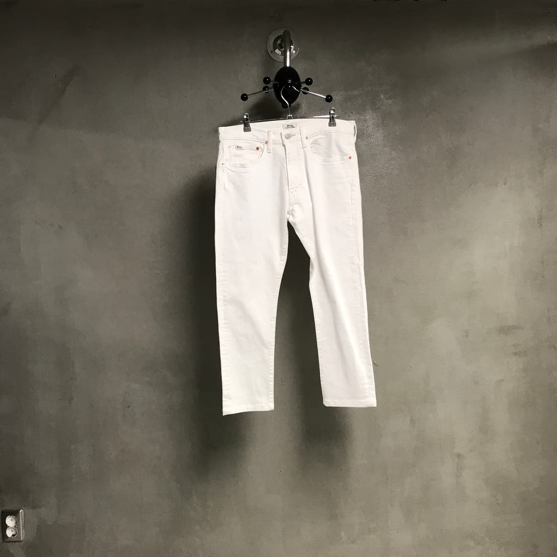 폴로 랄프로렌 코튼 팬츠 화이트 30/30 상품이미지1