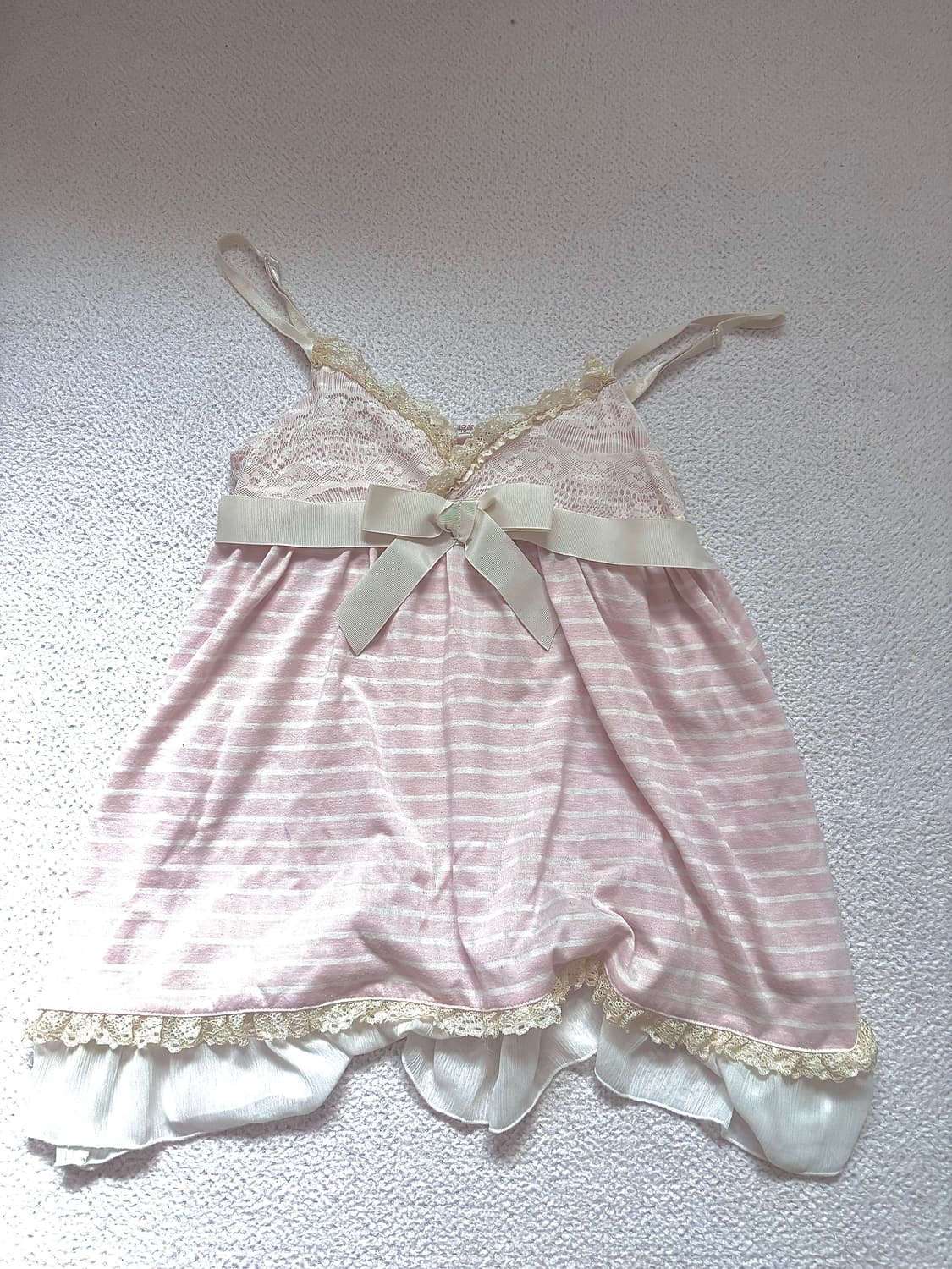 슈가돌 스트라이프 나시 히메갸루 라떼갸루 상품이미지1