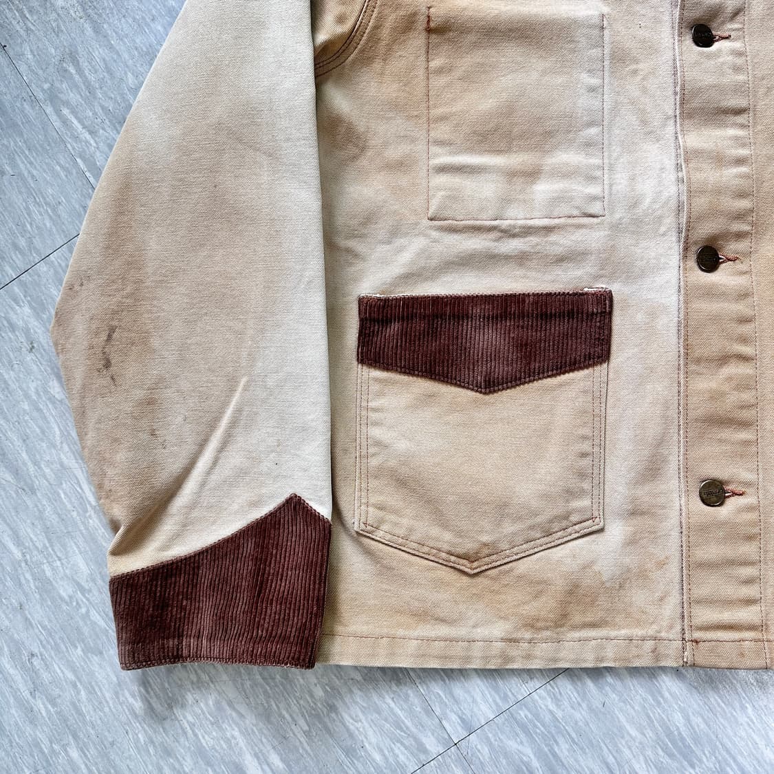 80s 월스 WALLS 덕캔버스 초어 헌팅 워크자켓 MADE IN USA 상품이미지3