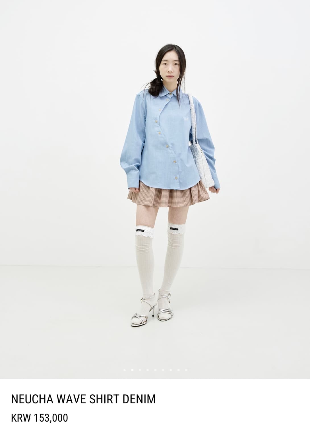 콜로신스 데님셔츠 NEUCHA WAVE SHIRT DENIM 상품이미지1