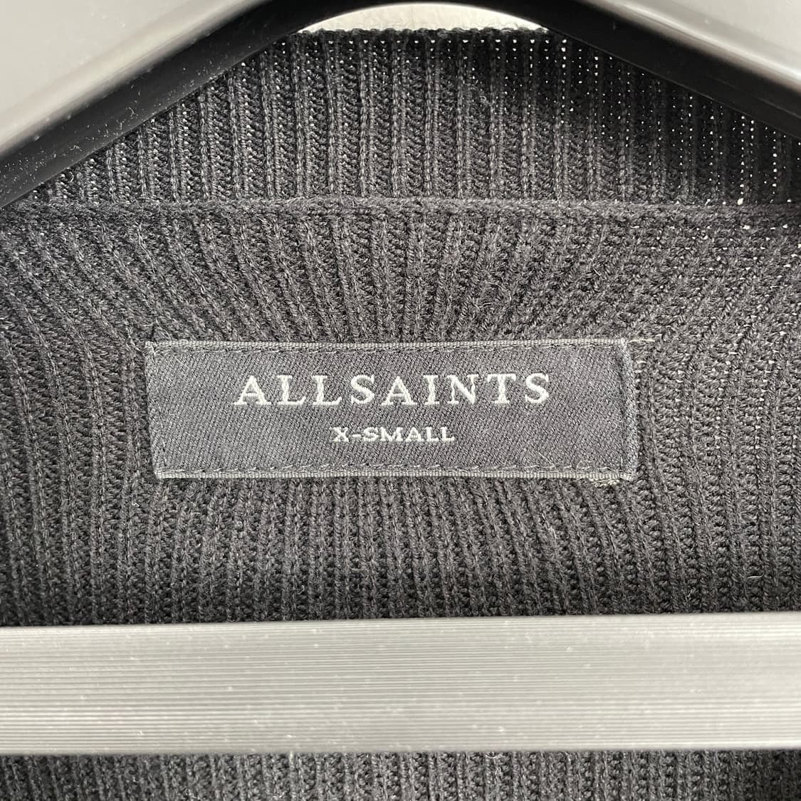 올세인츠 블랙 니트 스웨터 상품이미지4