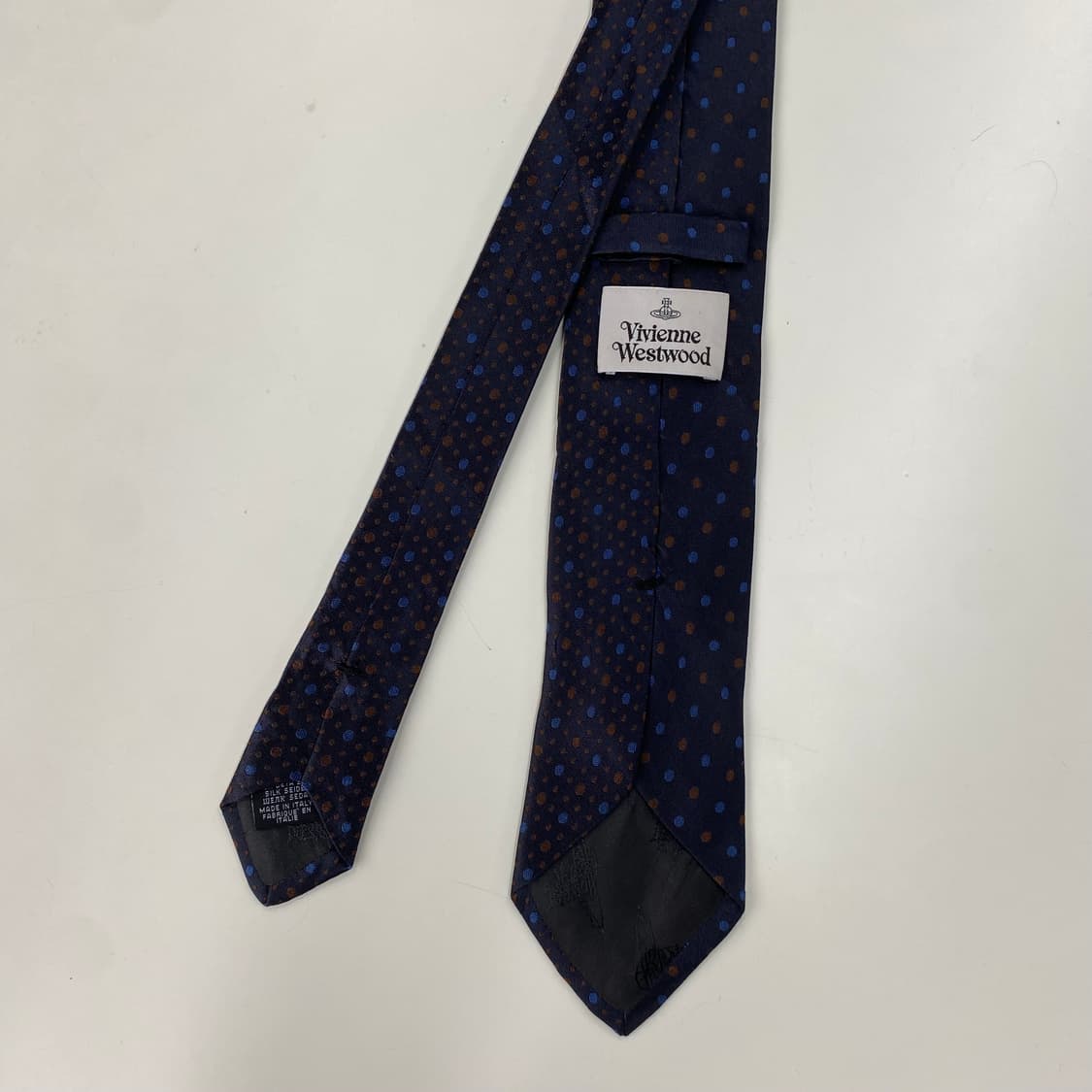  비비안웨스트우드 우주선 정품 명품 넥타이(Vivienne)7.8cm 상품이미지2