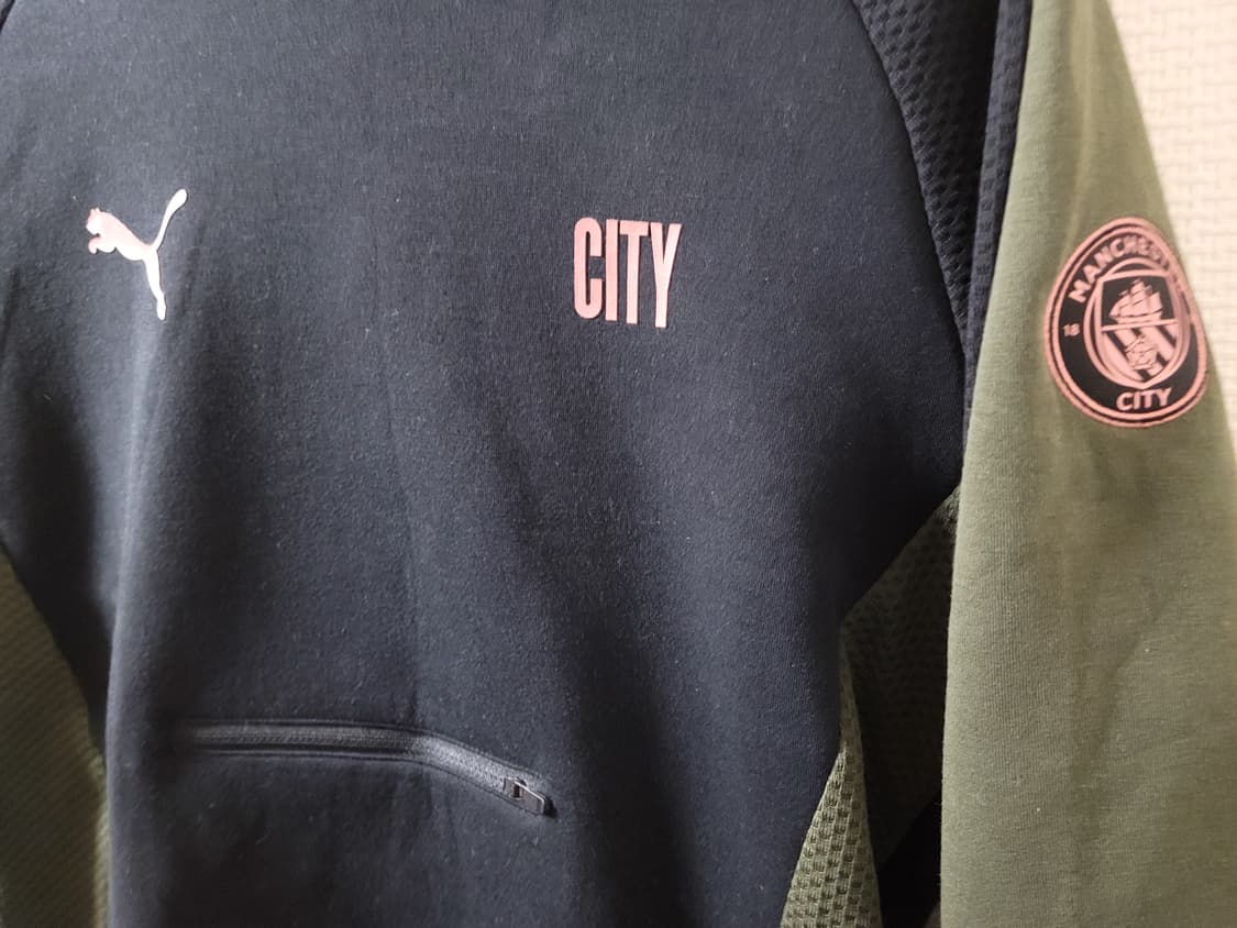 푸마 맨시티 맨체스터시티 트레이닝 후드티 보이 XL (90 사이즈) 상품이미지4