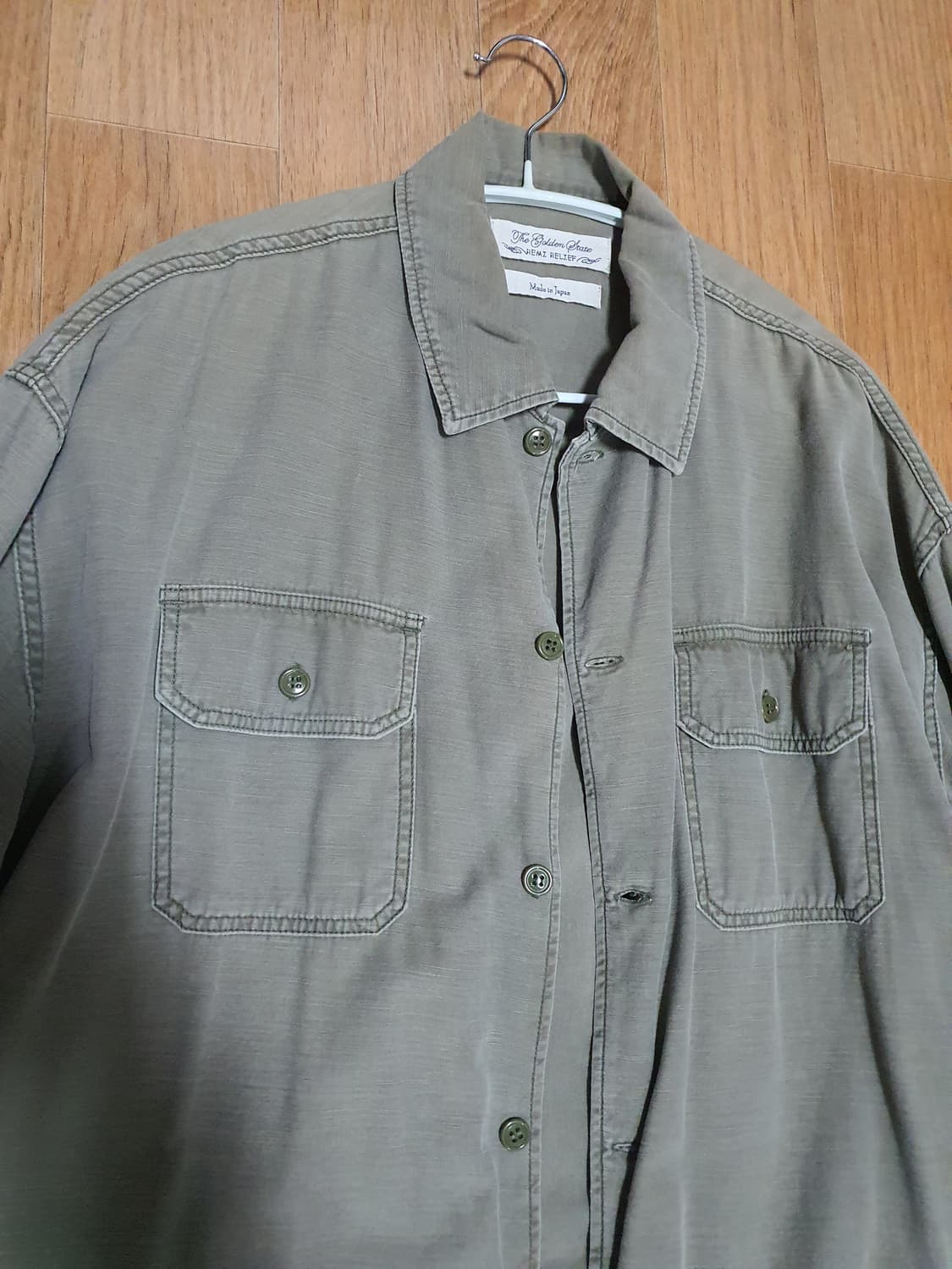 레미릴리프 밀리터리셔츠 상품이미지3