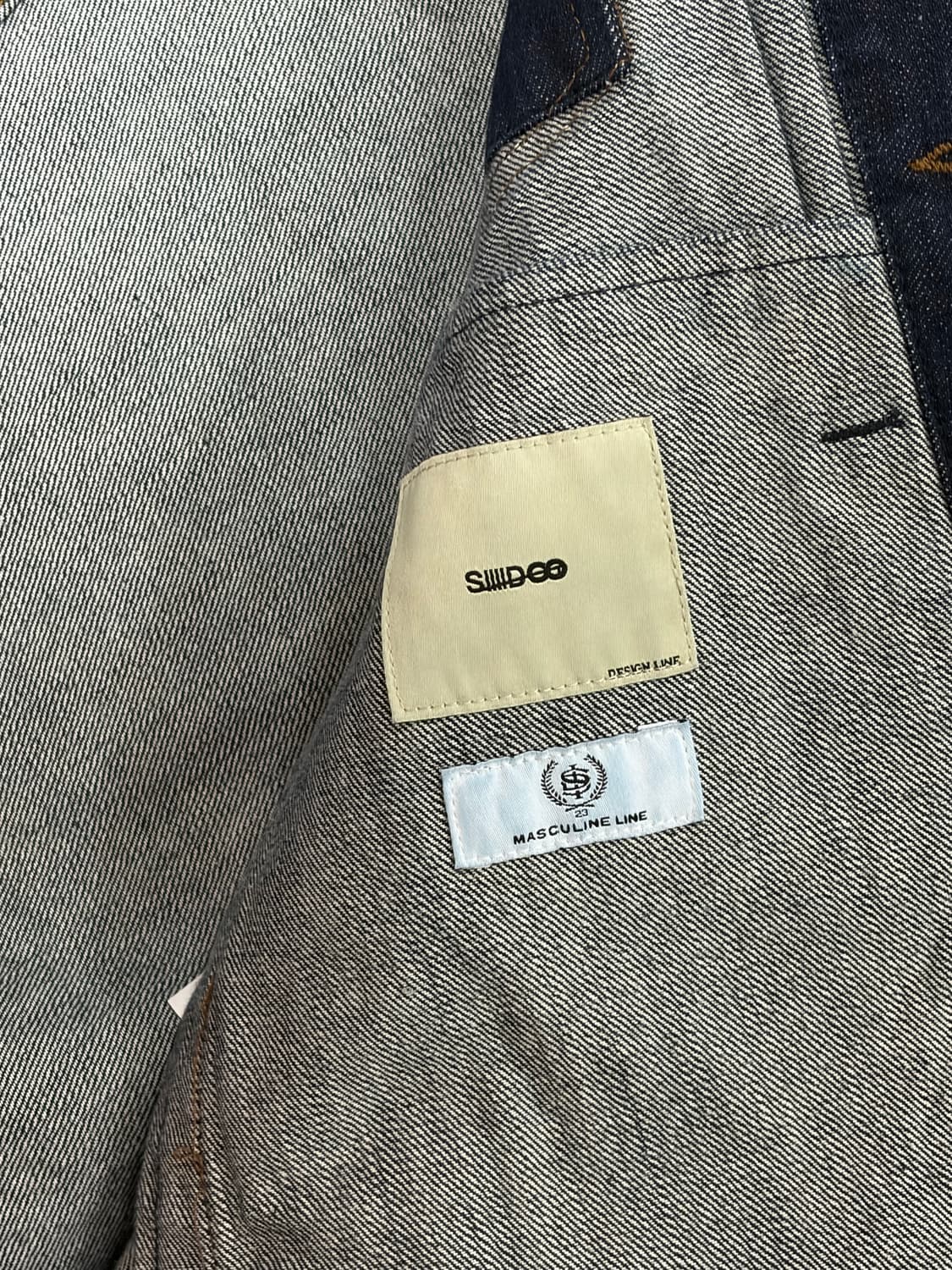 시도 데님자켓 판매합니다 (3사이즈) 상품이미지2