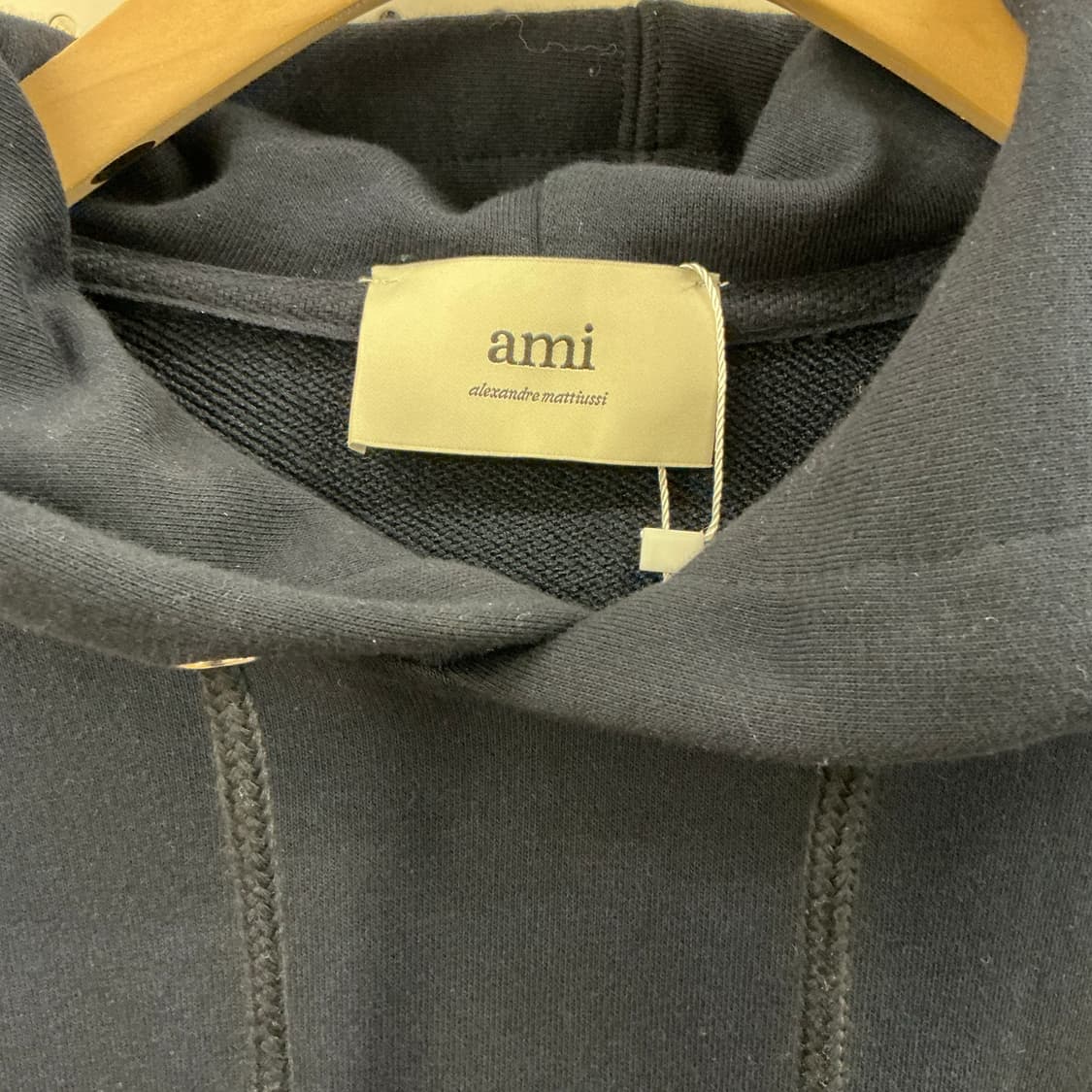 아미 스몰 하트 로고 후드티 상품이미지2