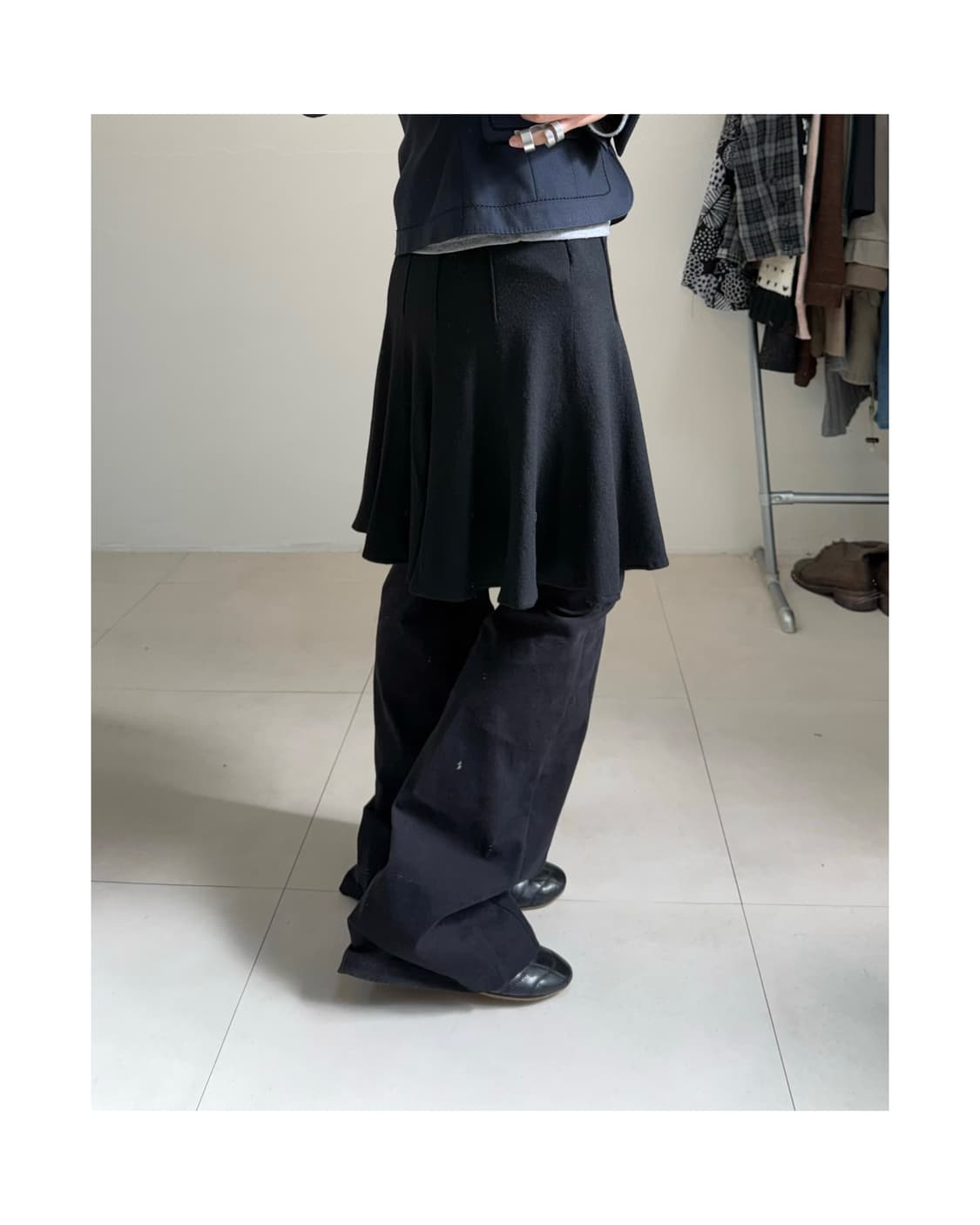 빈티지 미디 스커트 상품이미지2