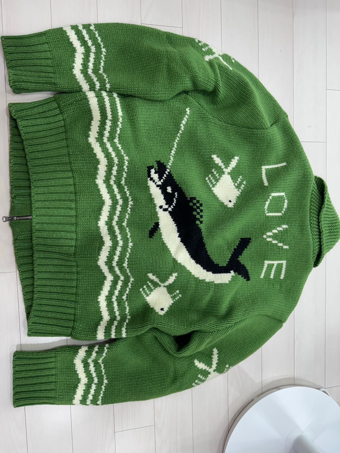 벌스데이수트 코위찬 자켓 그린 L 상품이미지3