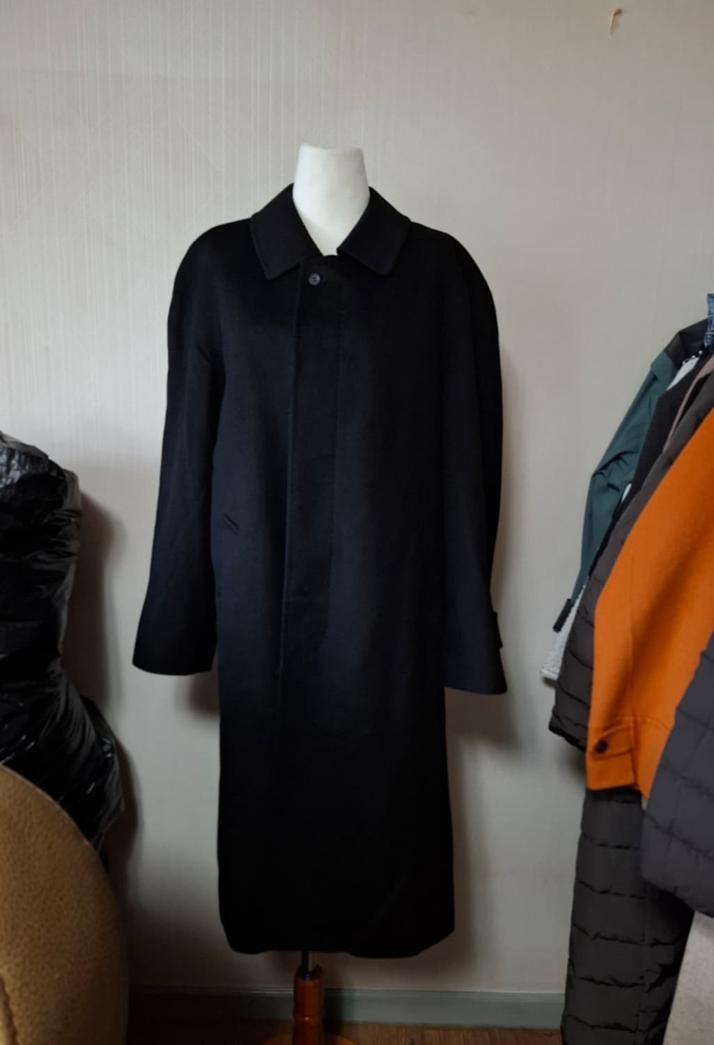 일본빈티지 남성 캐시미어100 코트 (여성77) 상품이미지10