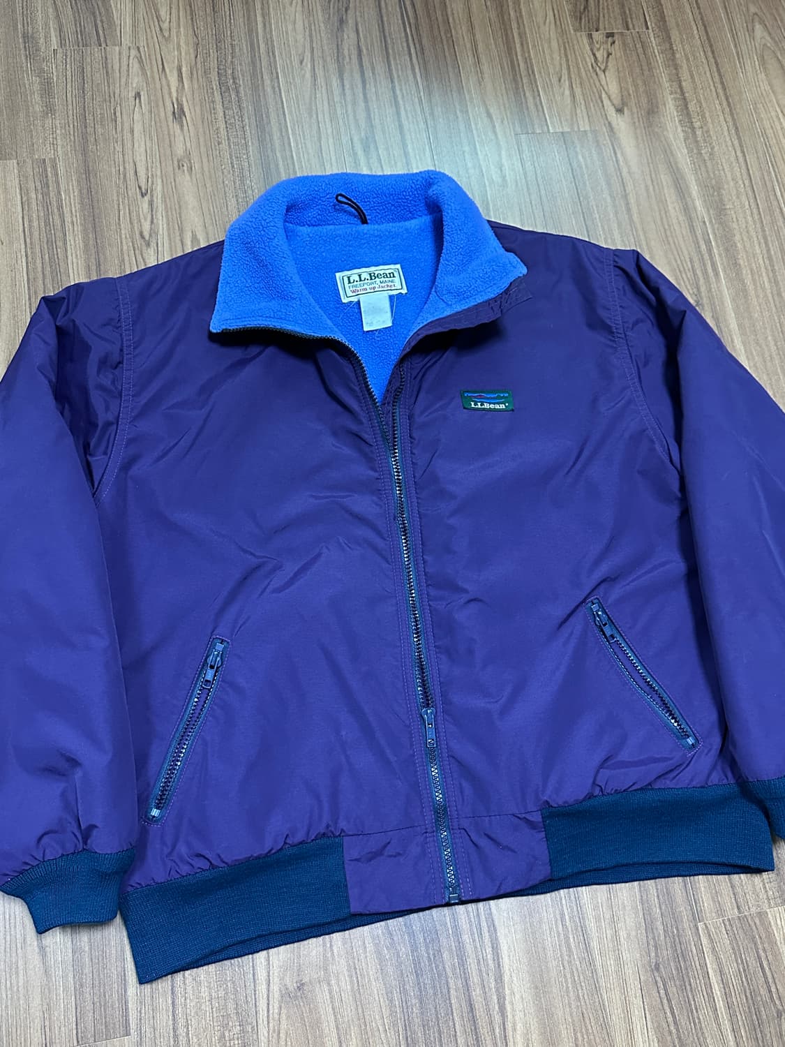 LL Bean USA 90s 웜업 자켓 M 상품이미지3