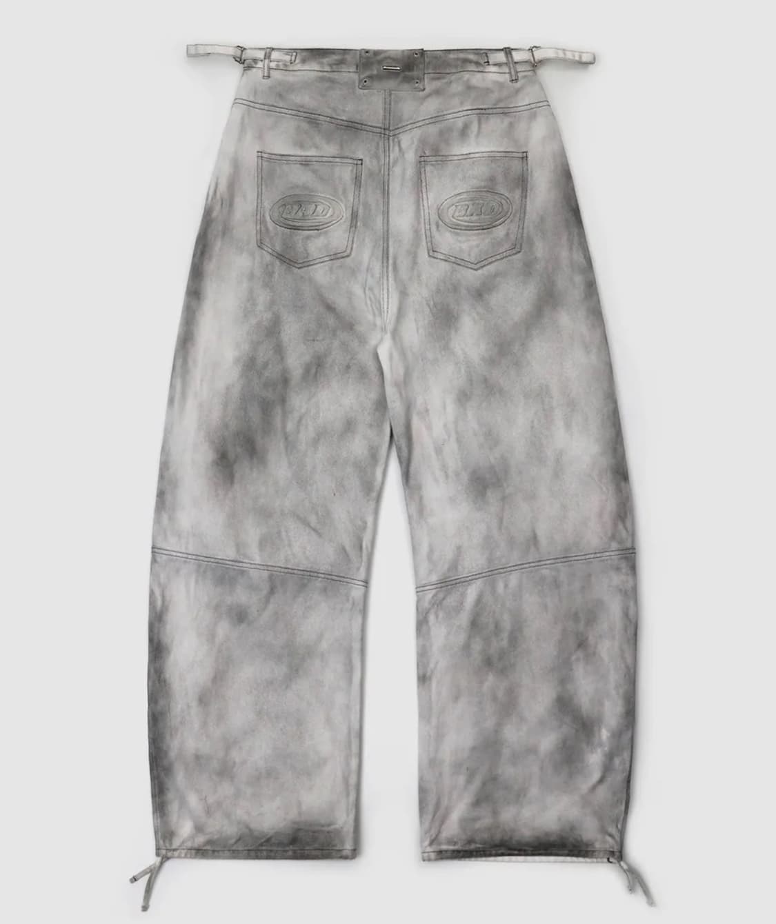 배드블러드 스쿼드 컨벡스 팬츠 *데님화이트 상품이미지2