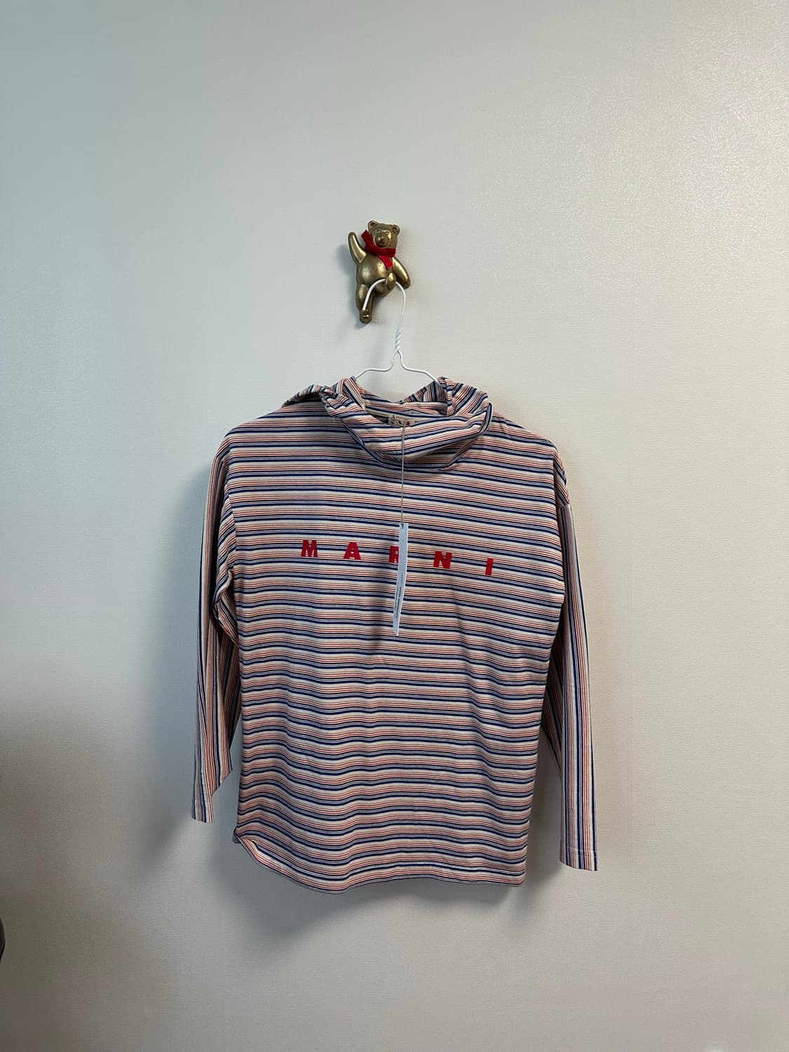 (새상품) 마르니 키즈 스트라이프 후디 - 10Y 상품이미지4
