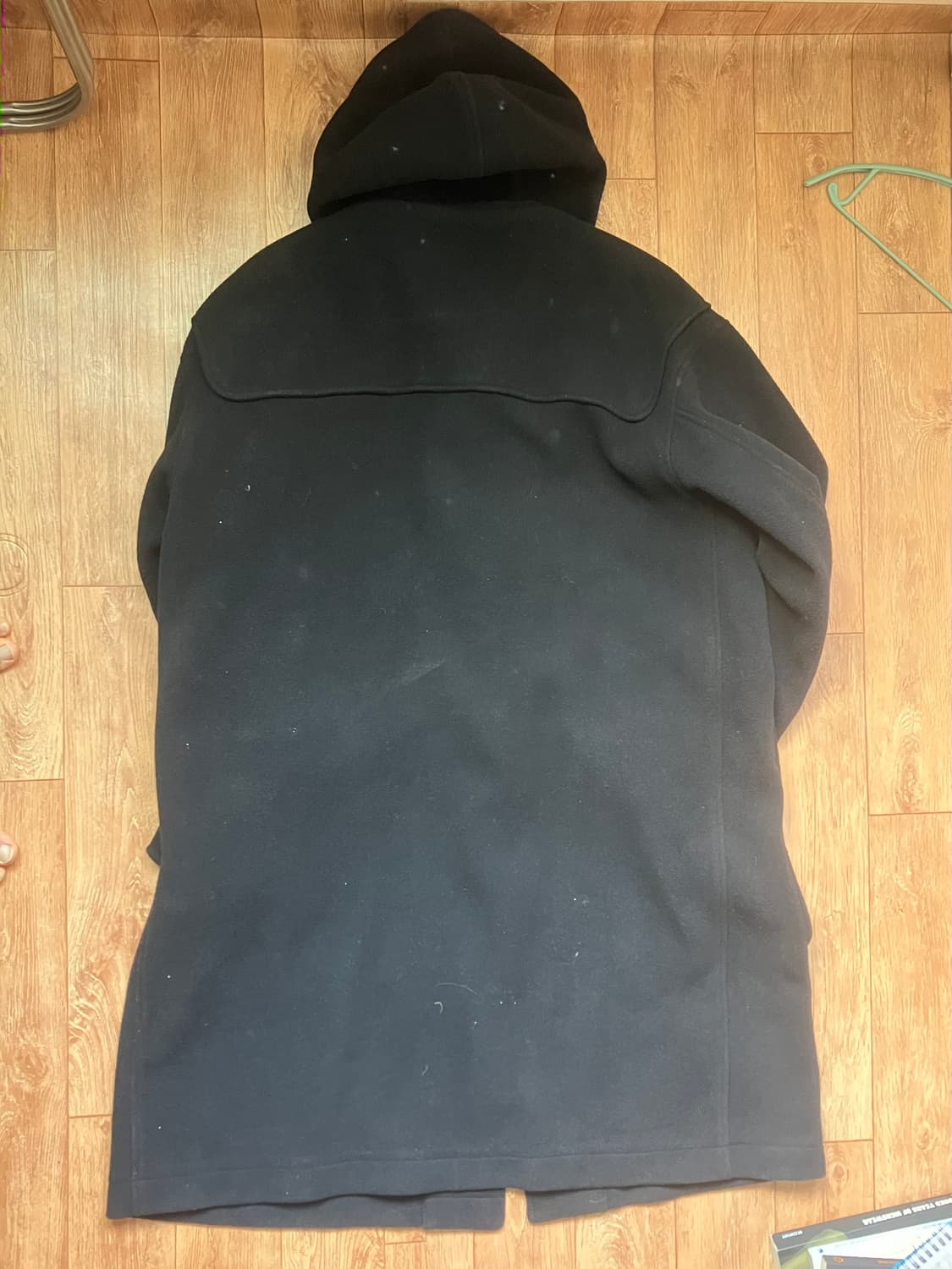 에스피오나지 - 와이드 더플 코트 (블랙) 상품이미지2