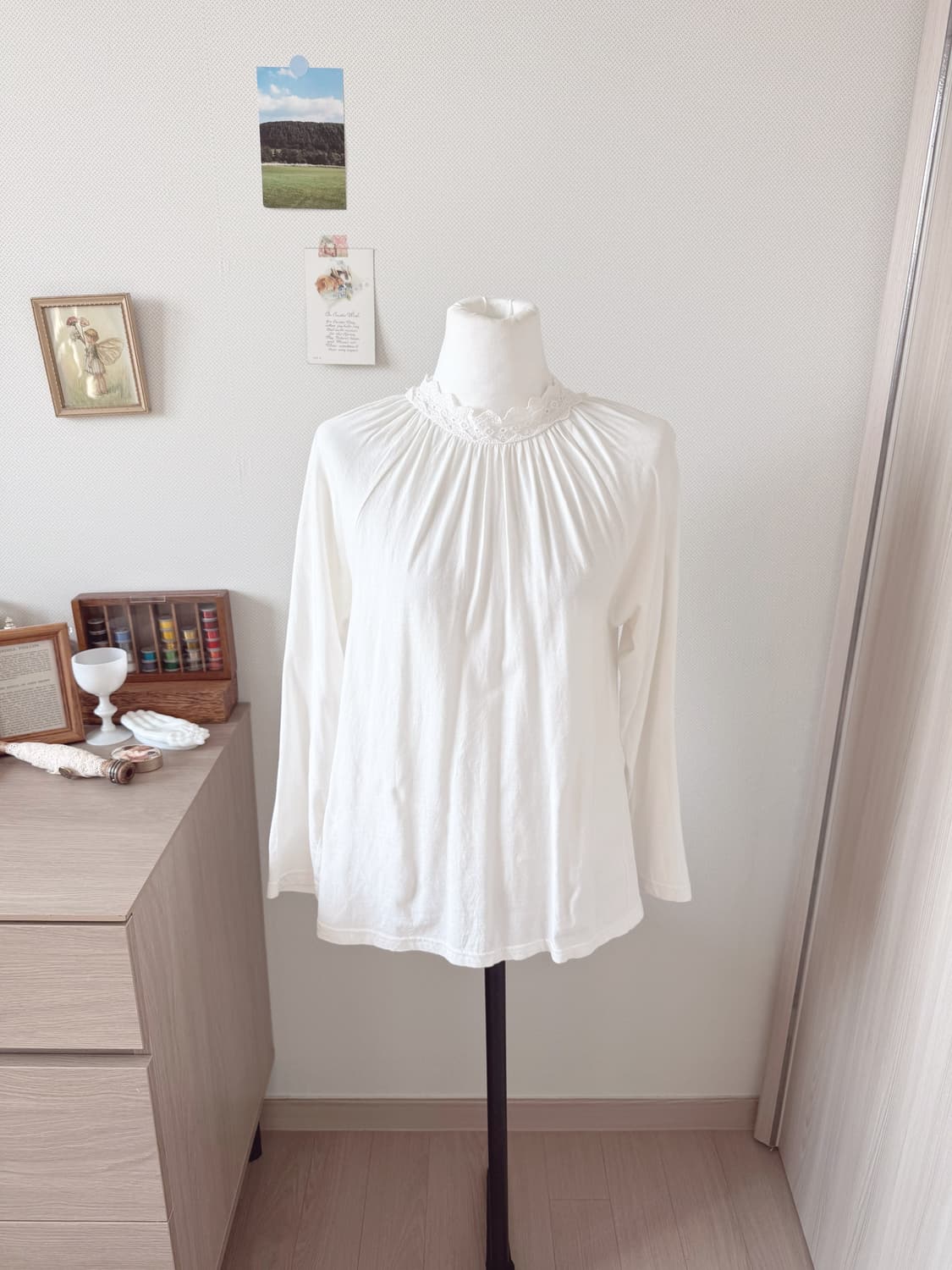 사만사모스 자수 블라우스 상품이미지1