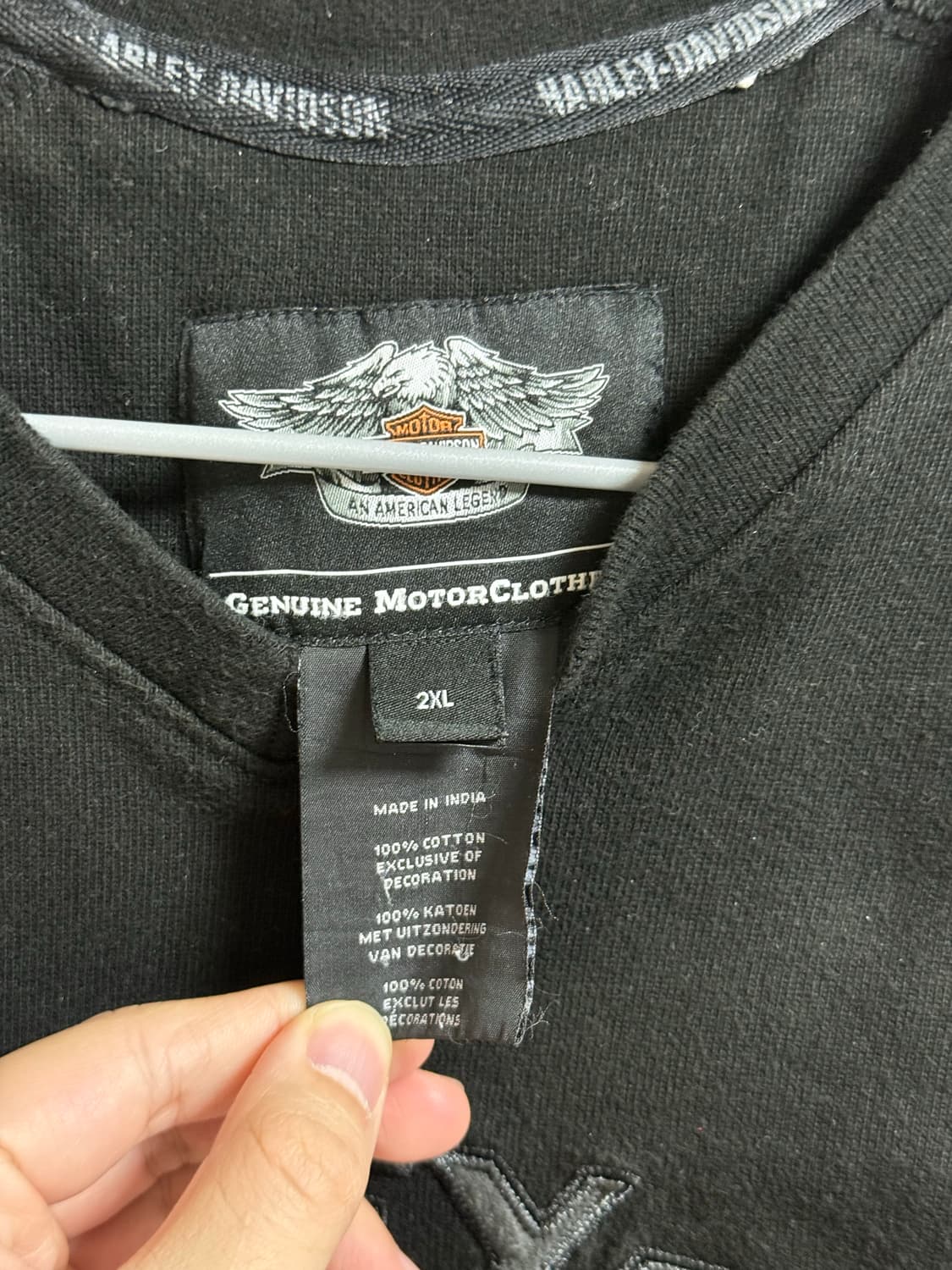 [XXL] 할리데이비슨 빈티지 롱슬리브 상품이미지3