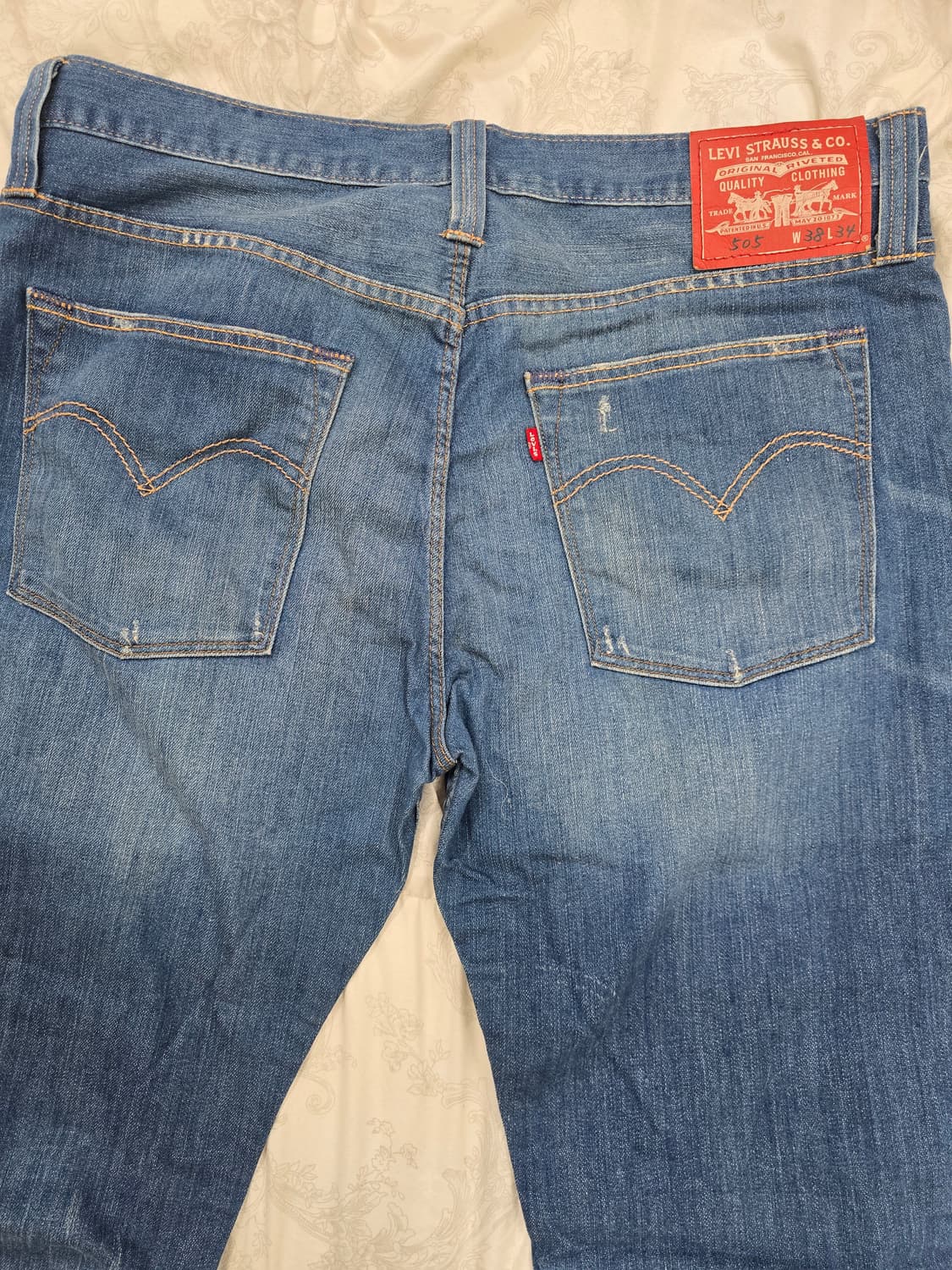 리바이스505 남성데님 상품이미지3