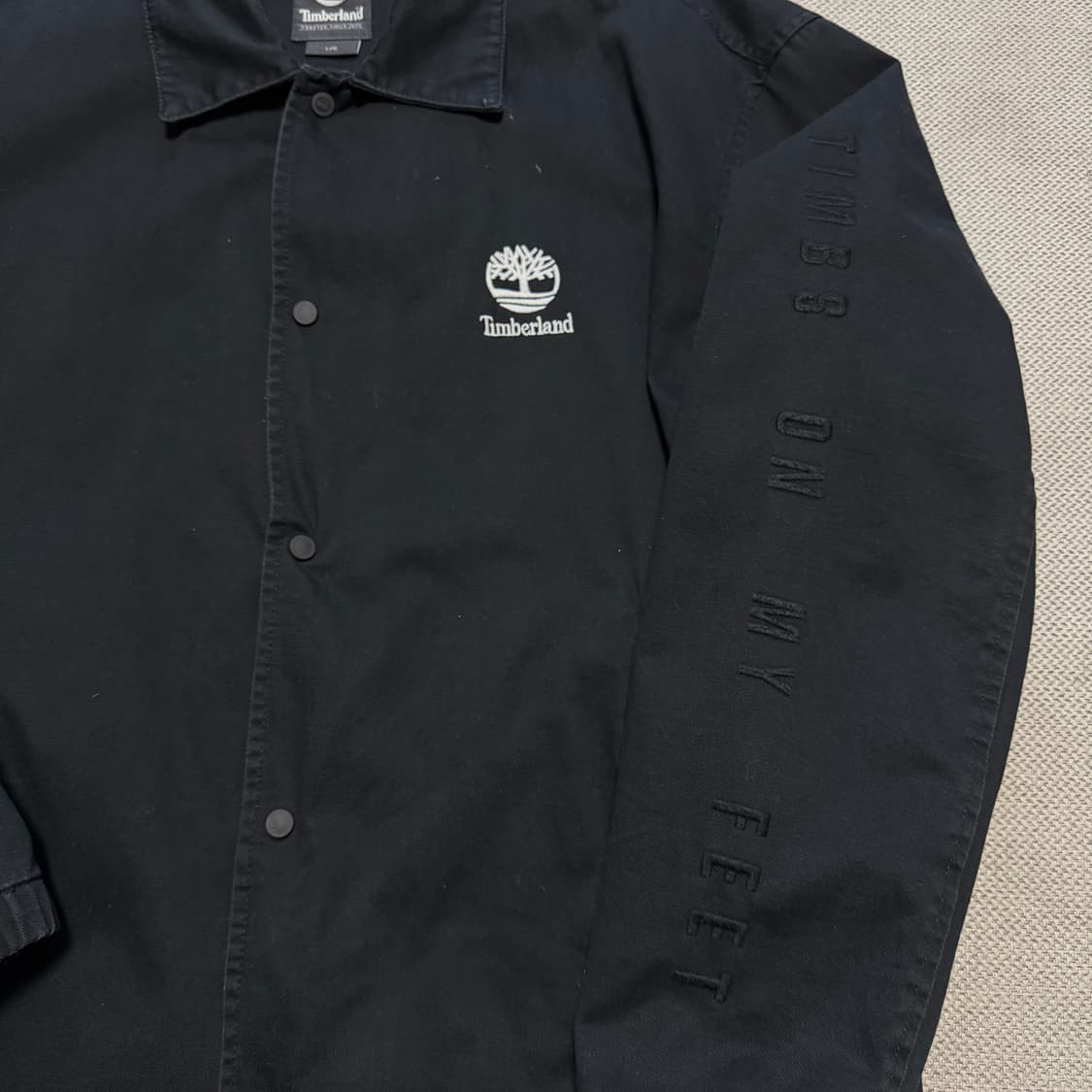 팀버랜드 카라 면 자켓 상품이미지3