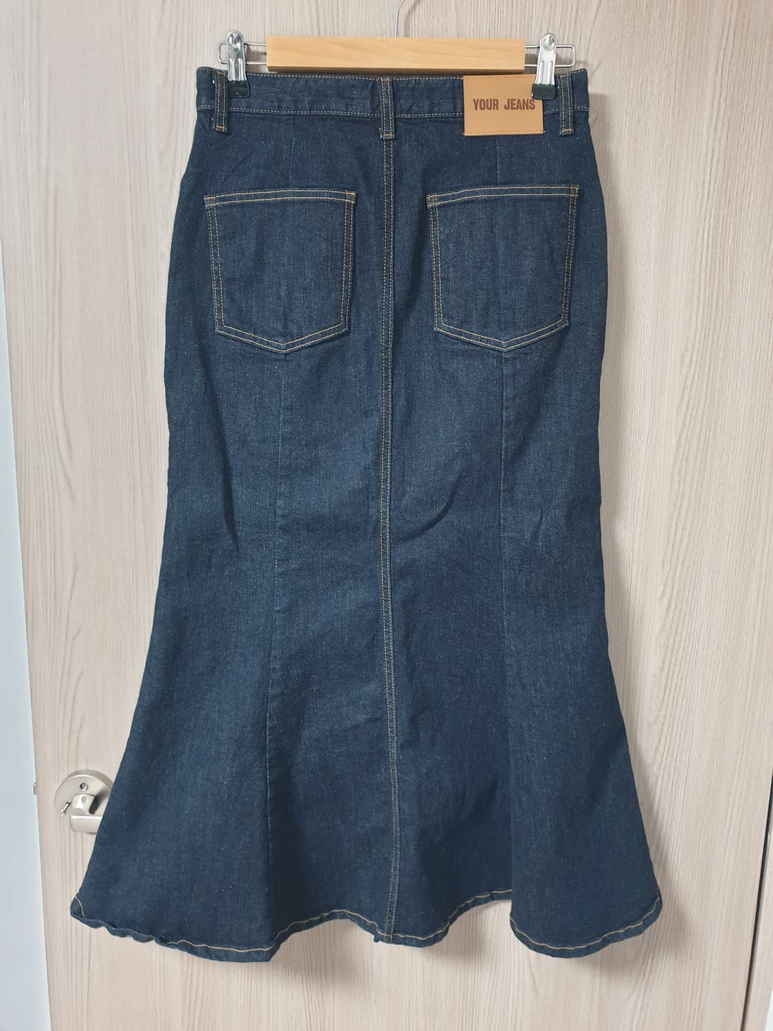 유어네임히얼 머메이드 데님스커트M 상품이미지2