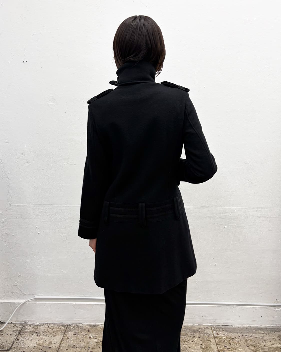 빈티지 에폴렛 코트 상품이미지2