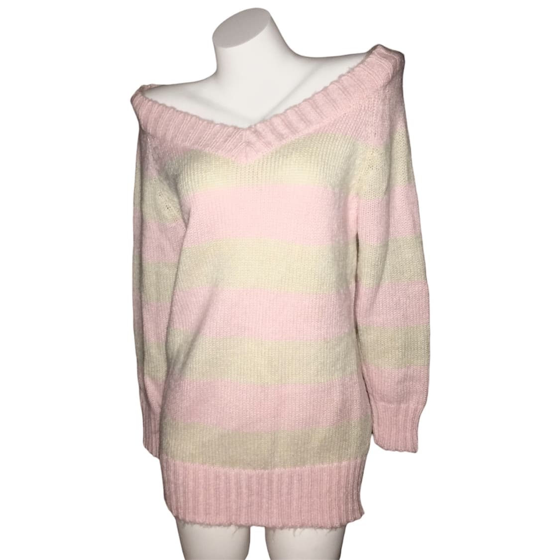 스프라이트 니트 오프숄더 원피스 달천 y2k 상품이미지1