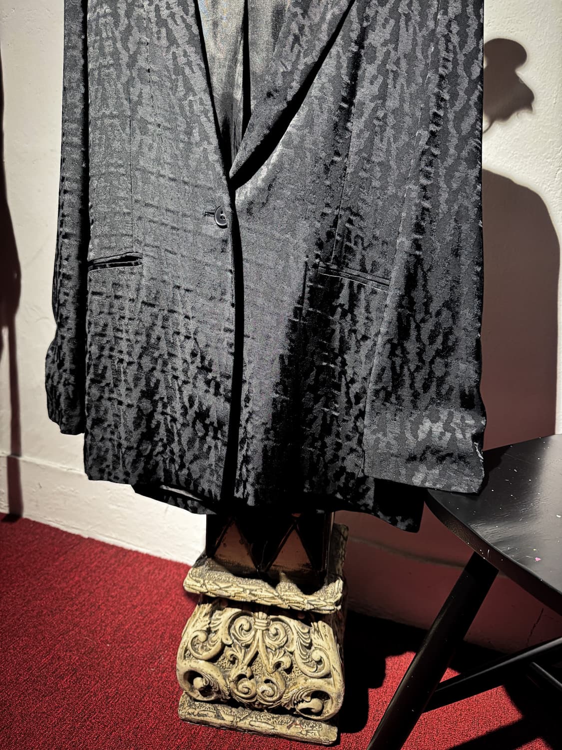 maje – Black Leopard Pattern Blazer  199 상품이미지5