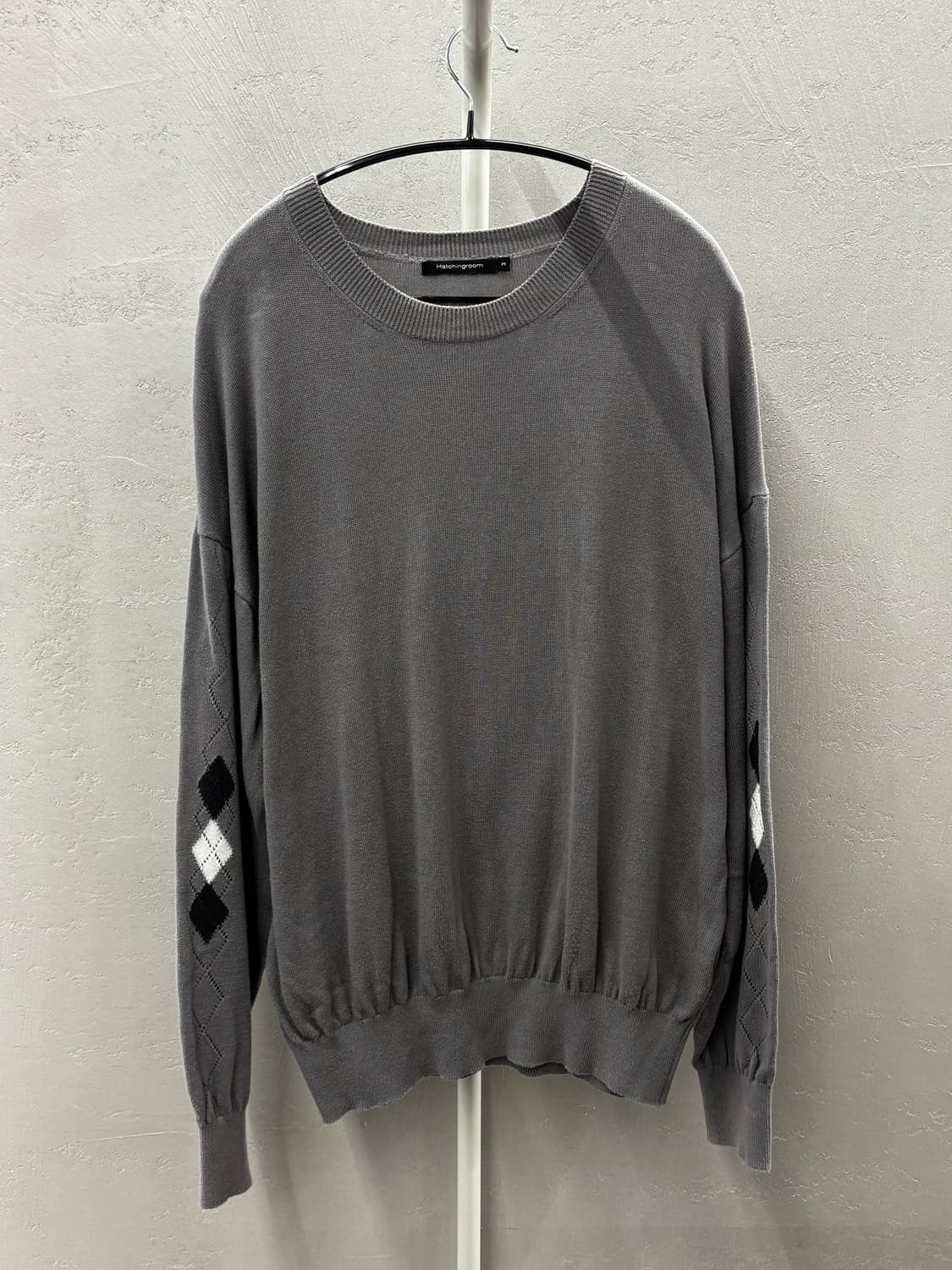 Hatchingroom 남성 니트 회색 사이즈 3 상품이미지2