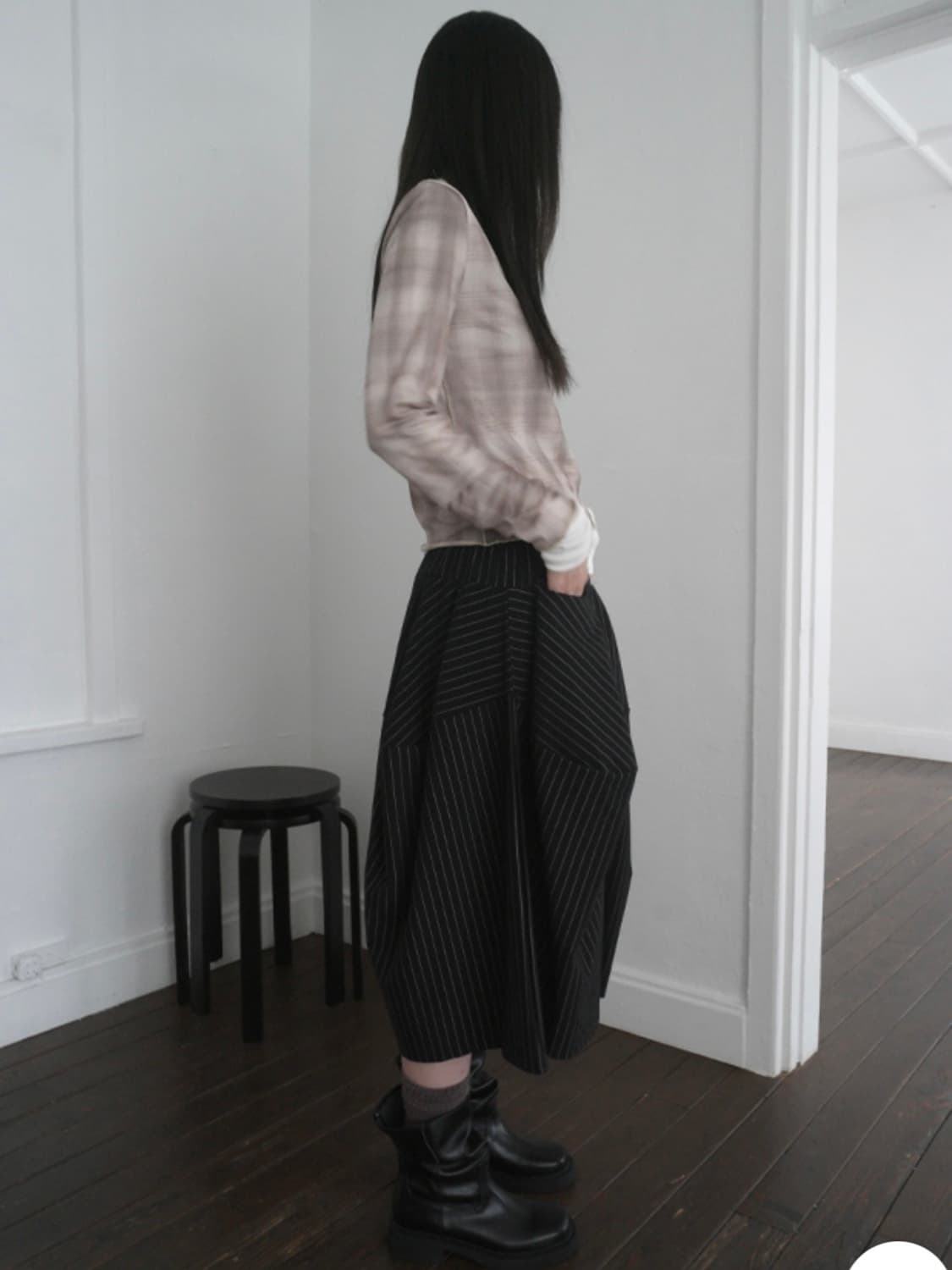 애프터먼데이 volume pintuck skirt pants  상품이미지2