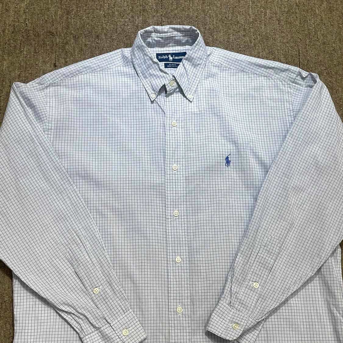 (M) POLO 폴로 랄프로렌 체크 셔츠   상품이미지7