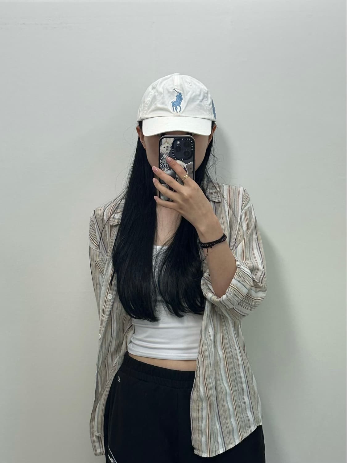 폴로 랄프로렌 빅포니 화이트 볼캡 상품이미지1
