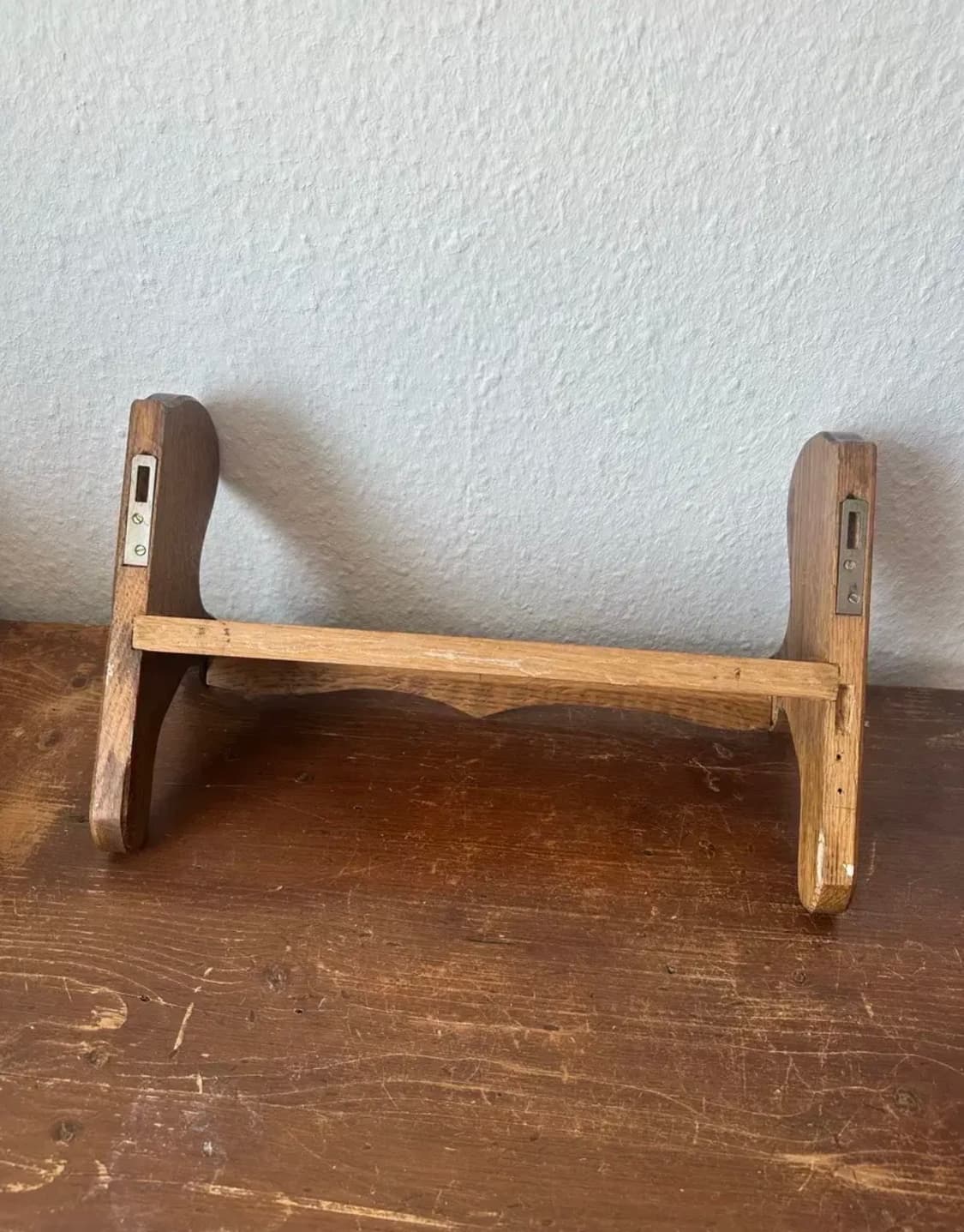독일)빈티지 우드 벽선반 상품이미지3