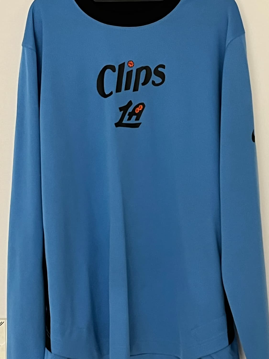 LA clippers 농구 트레이닝 롱슬리브 상품이미지1