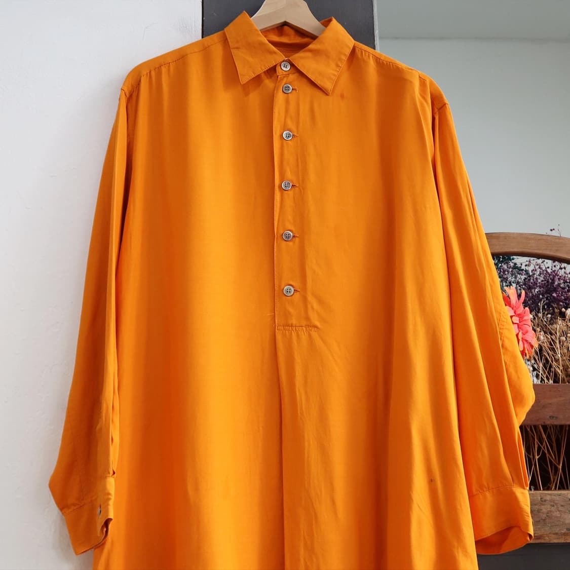 요지야마모토 레이온 풀오버 셔츠 상품이미지2