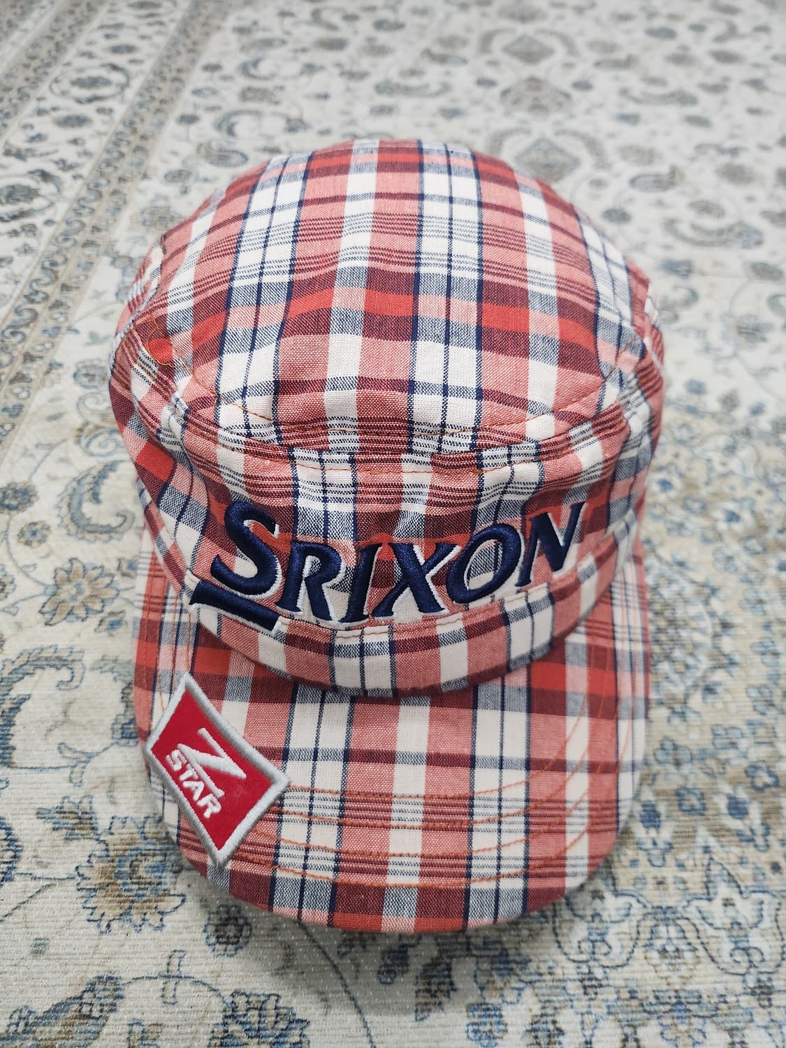 SRIXON 스릭슨 체크무늬 골프 모자 F 상품이미지1