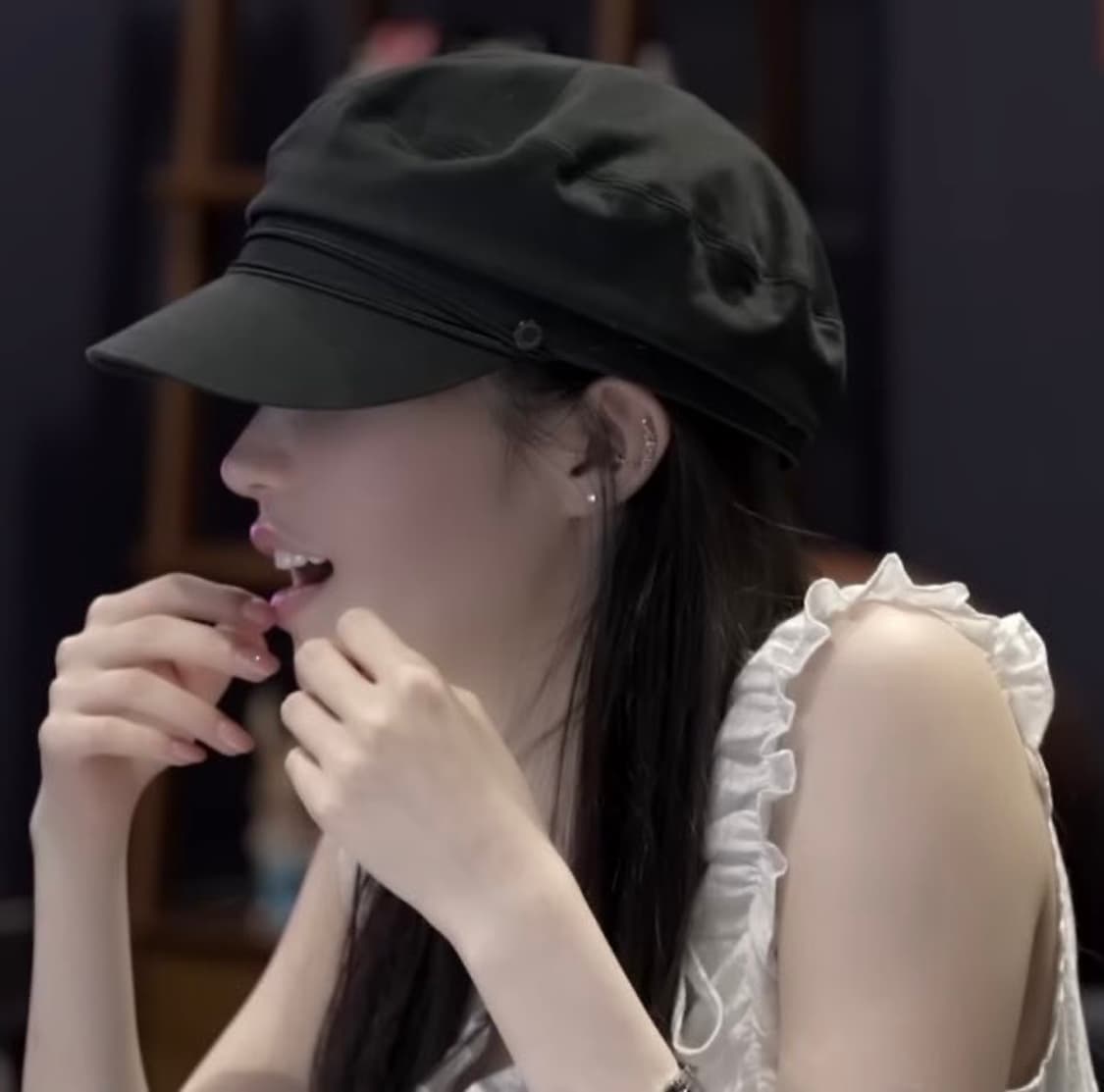 베몬 아사 로제프란츠 투웨이 프릴 리본 슬리브리스 상품이미지1