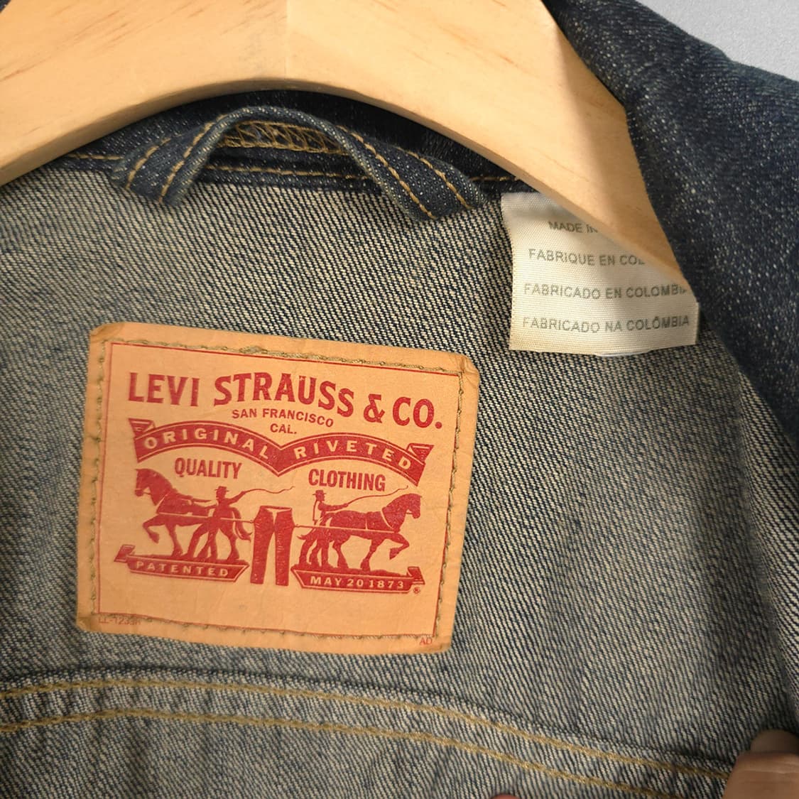 리바이스 Levis 트러커 데님 자켓 S 상품이미지7