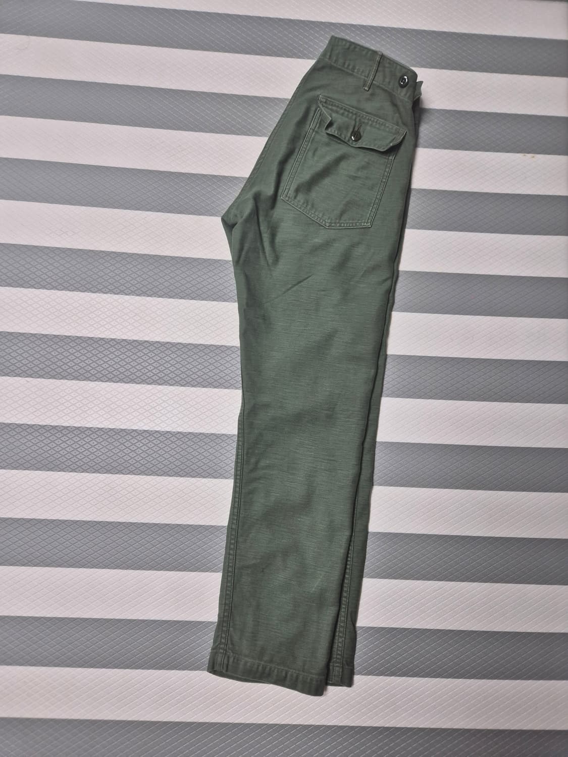 오어슬로우 퍼티그팬츠 orslow 2사이즈 슬림핏 상품이미지3